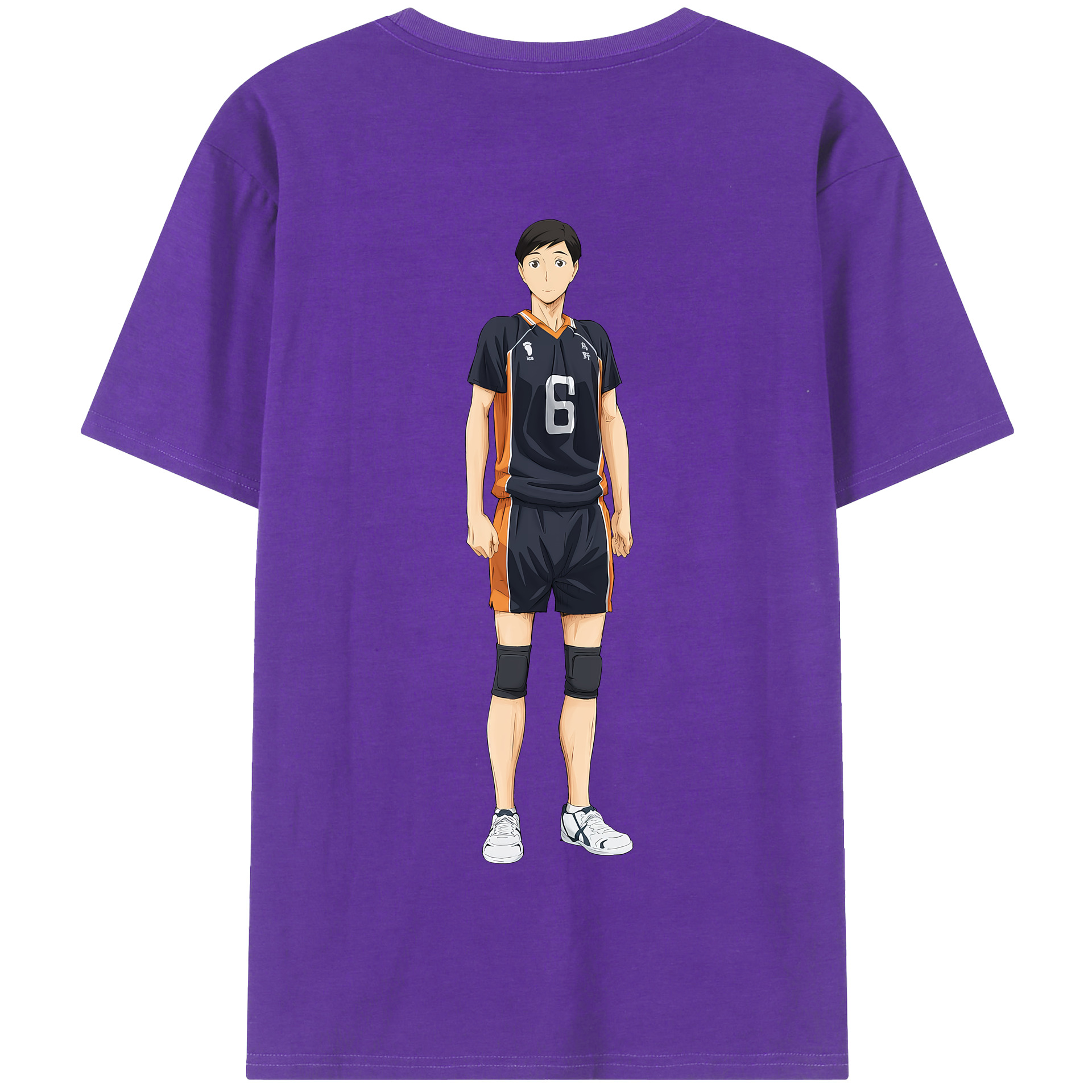 （画像用） ハイキュー!! Haikyu!! 綿100％半袖Tシャツ（背面プリント）
