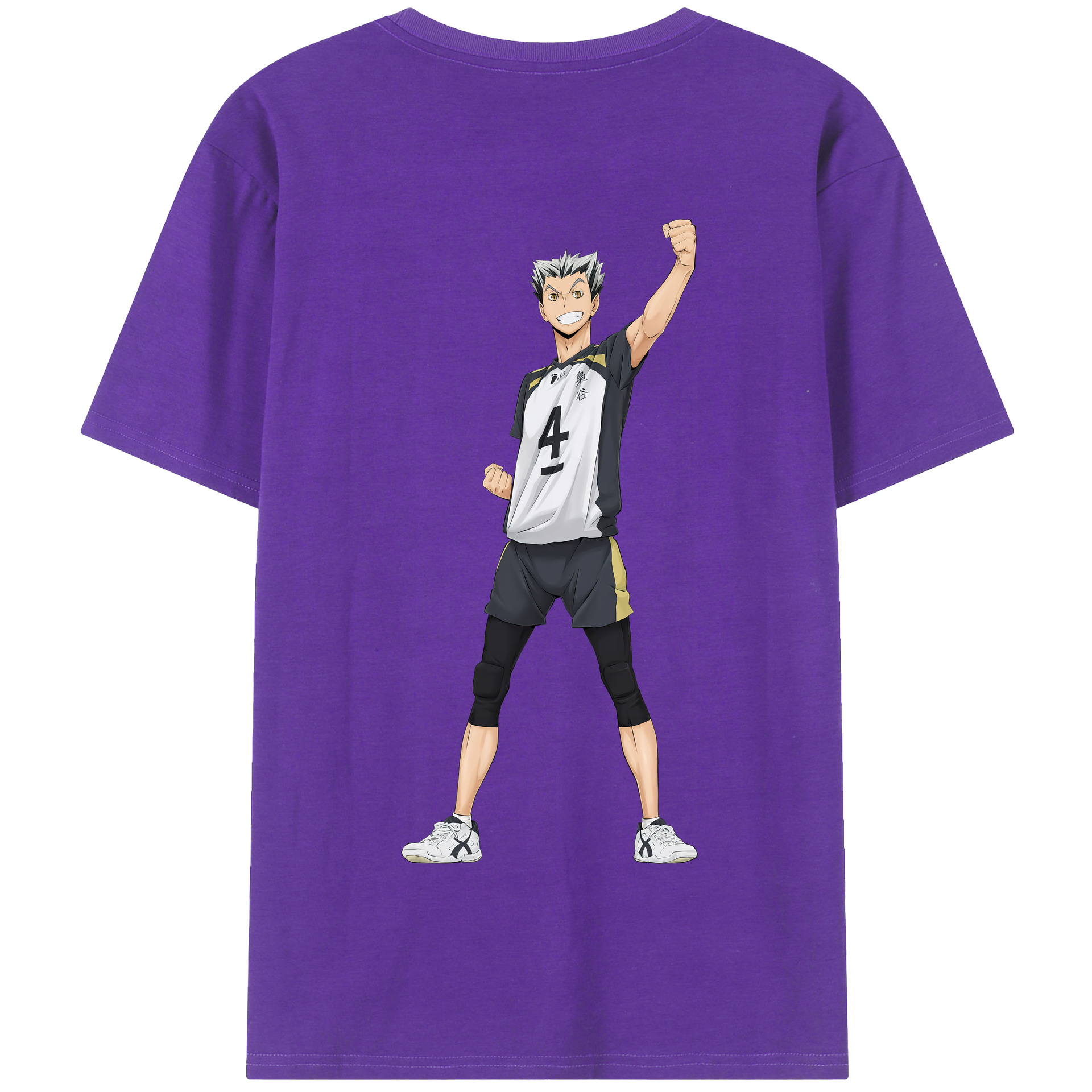 （画像用） ハイキュー!! Haikyu!! 綿100％半袖Tシャツ（背面プリント）