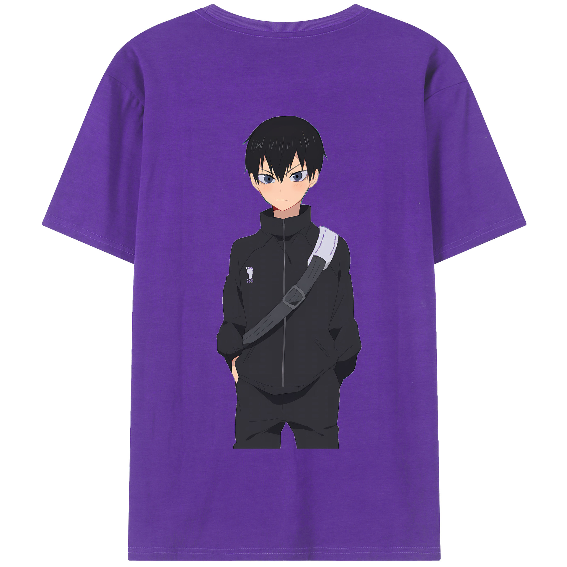 （画像用） ハイキュー!! Haikyu!! 綿100％半袖Tシャツ（背面プリント）