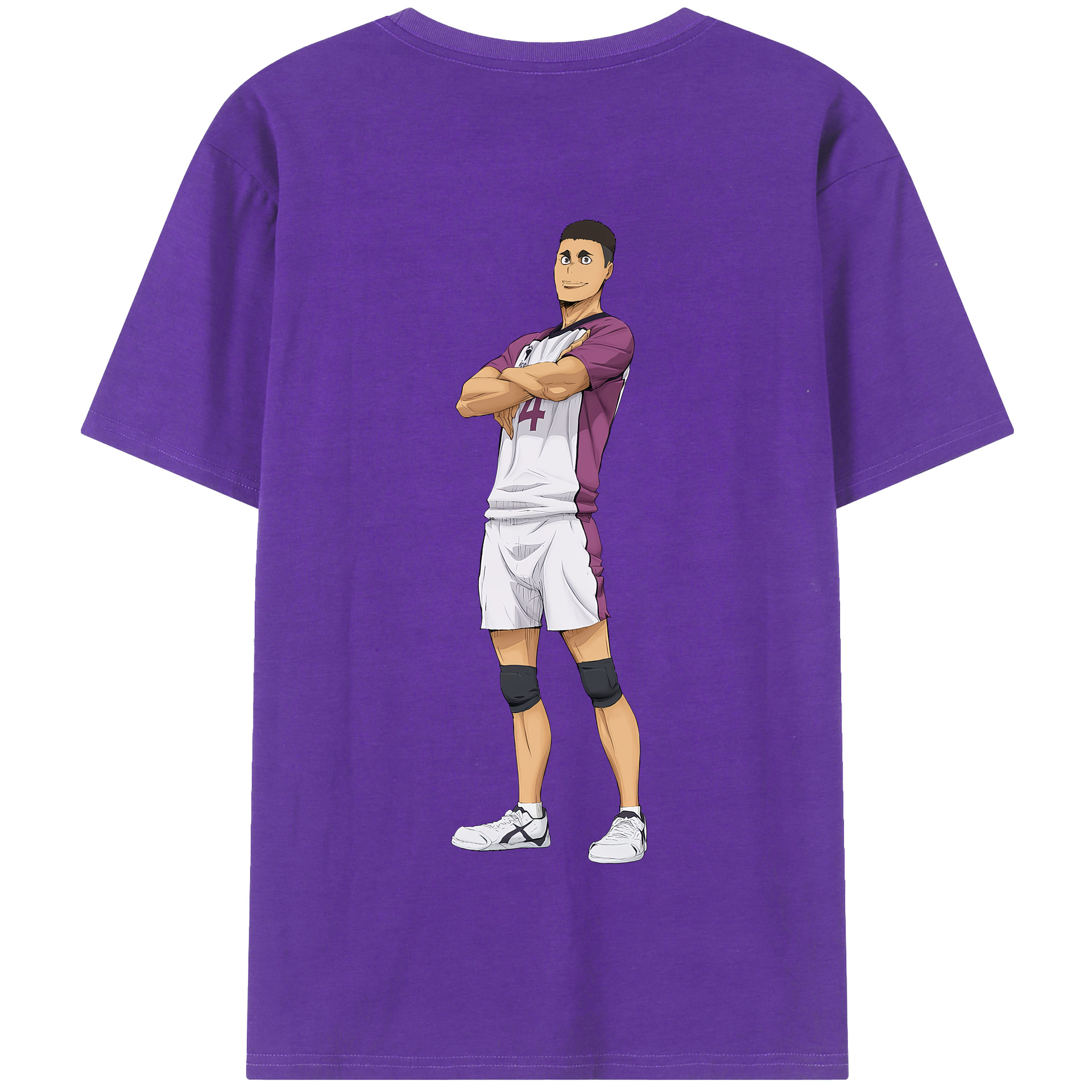 （画像用） ハイキュー!! Haikyu!! 綿100％半袖Tシャツ（背面プリント）