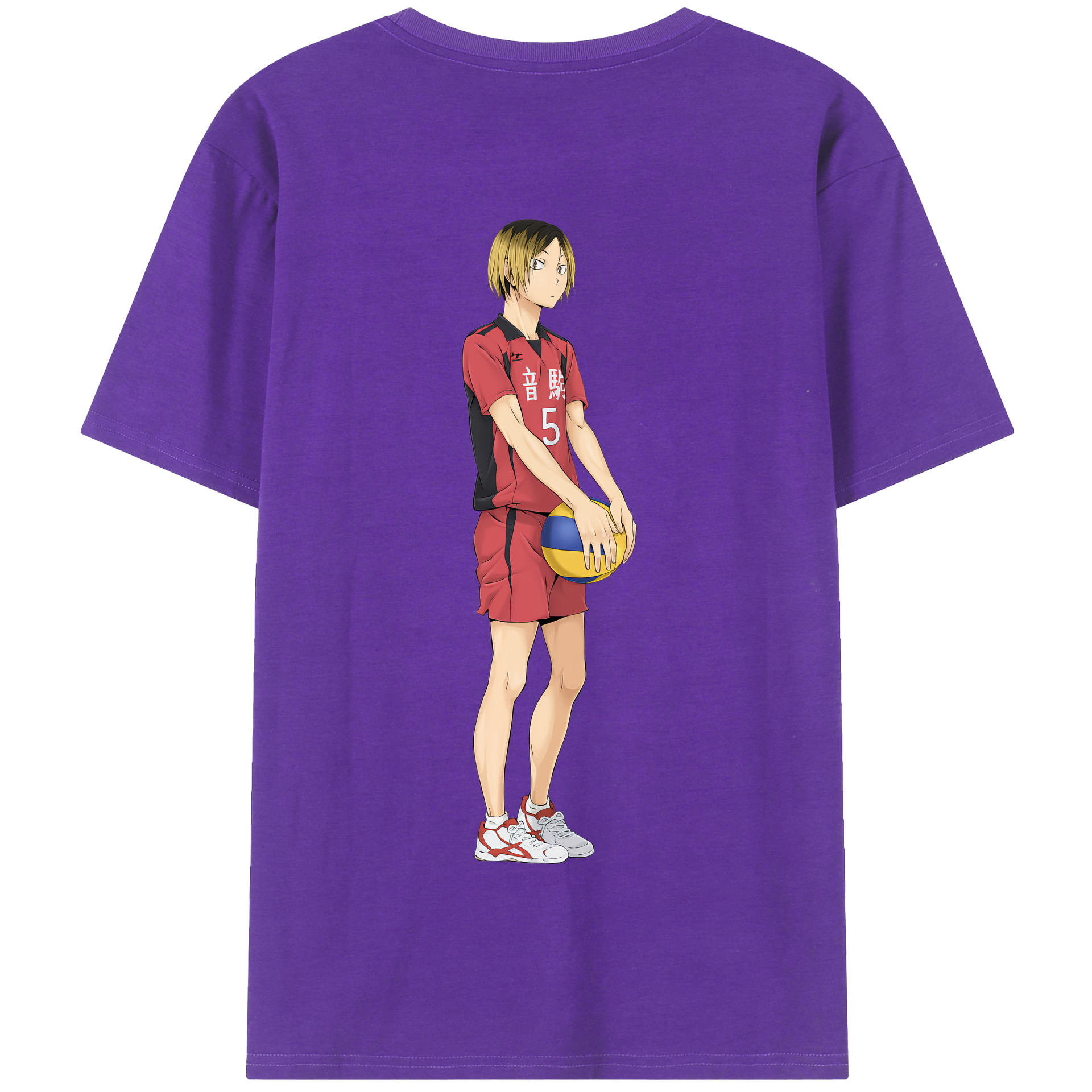 （画像用） ハイキュー!! Haikyu!! 綿100％半袖Tシャツ（背面プリント）
