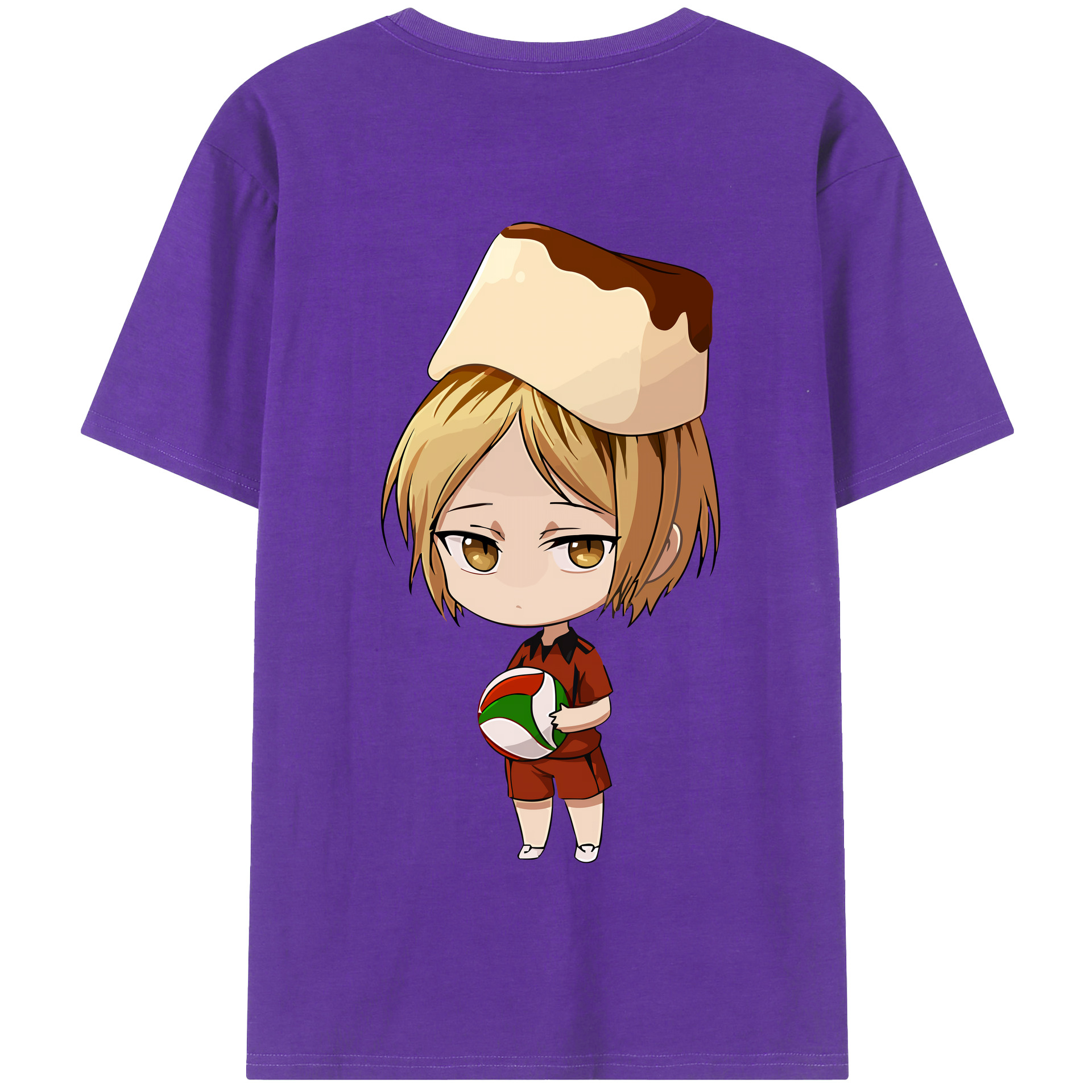 （画像用） ハイキュー!! Haikyu!! 綿100％半袖Tシャツ（背面プリント）