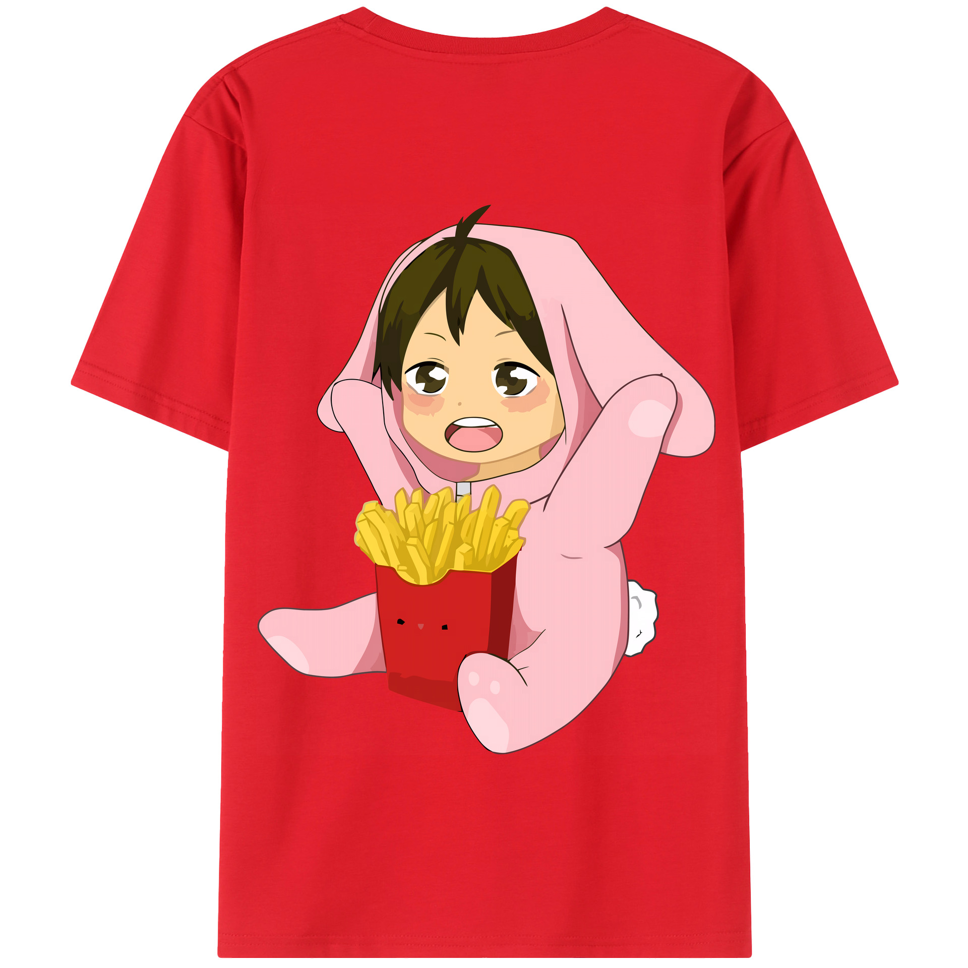 （画像用） ハイキュー!! Haikyu!! 綿100％半袖Tシャツ（背面プリント）