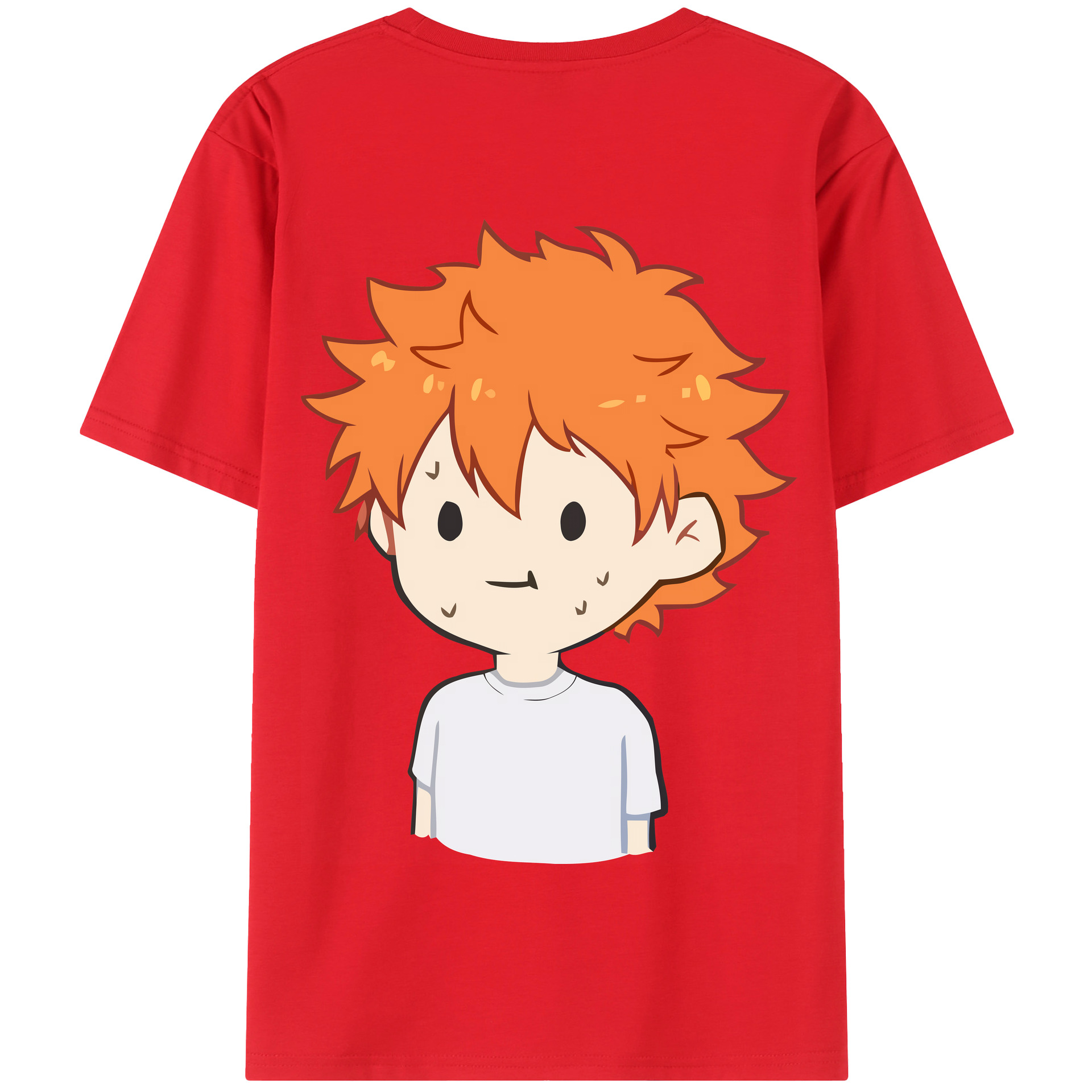 （画像用） ハイキュー!! Haikyu!! 綿100％半袖Tシャツ（背面プリント）