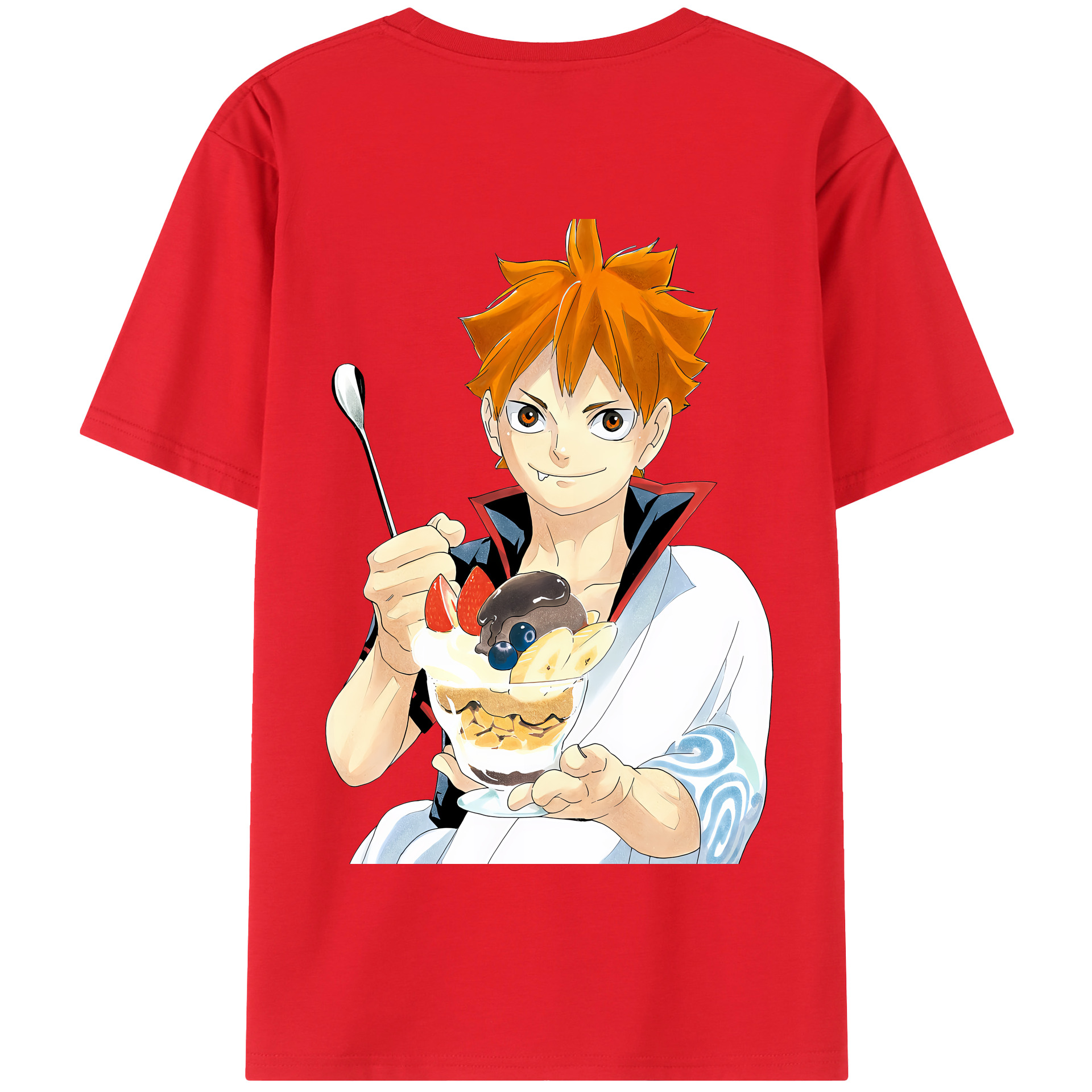 （画像用） ハイキュー!! Haikyu!! 綿100％半袖Tシャツ（背面プリント）