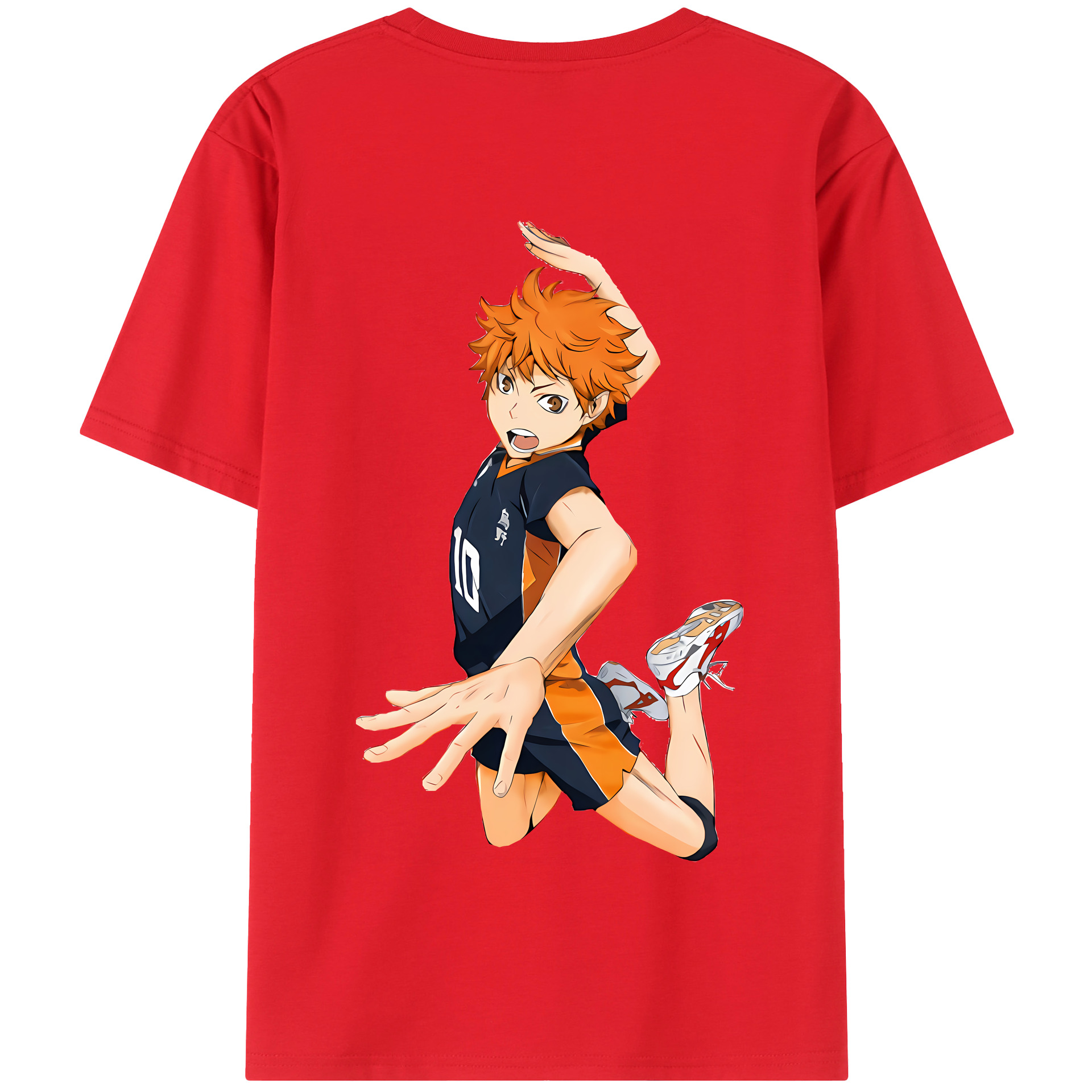 （画像用） ハイキュー!! Haikyu!! 綿100％半袖Tシャツ（背面プリント）