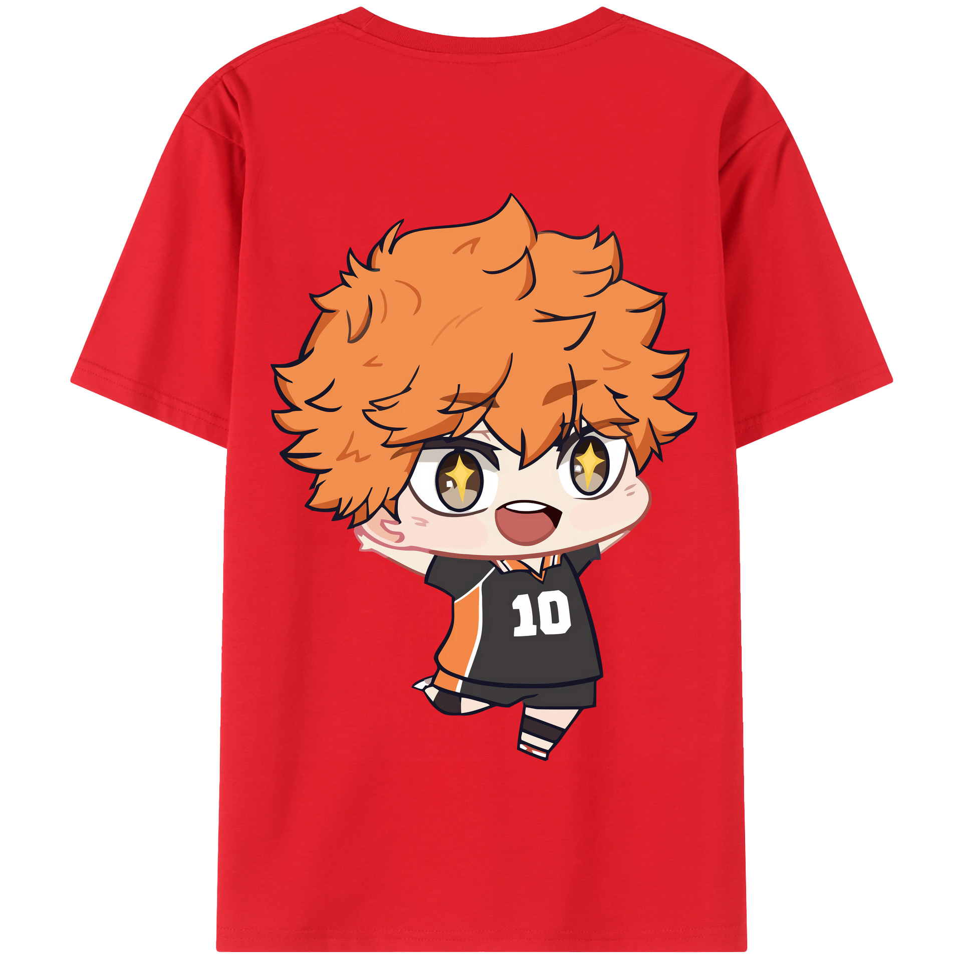 （画像用） ハイキュー!! Haikyu!! 綿100％半袖Tシャツ（背面プリント）