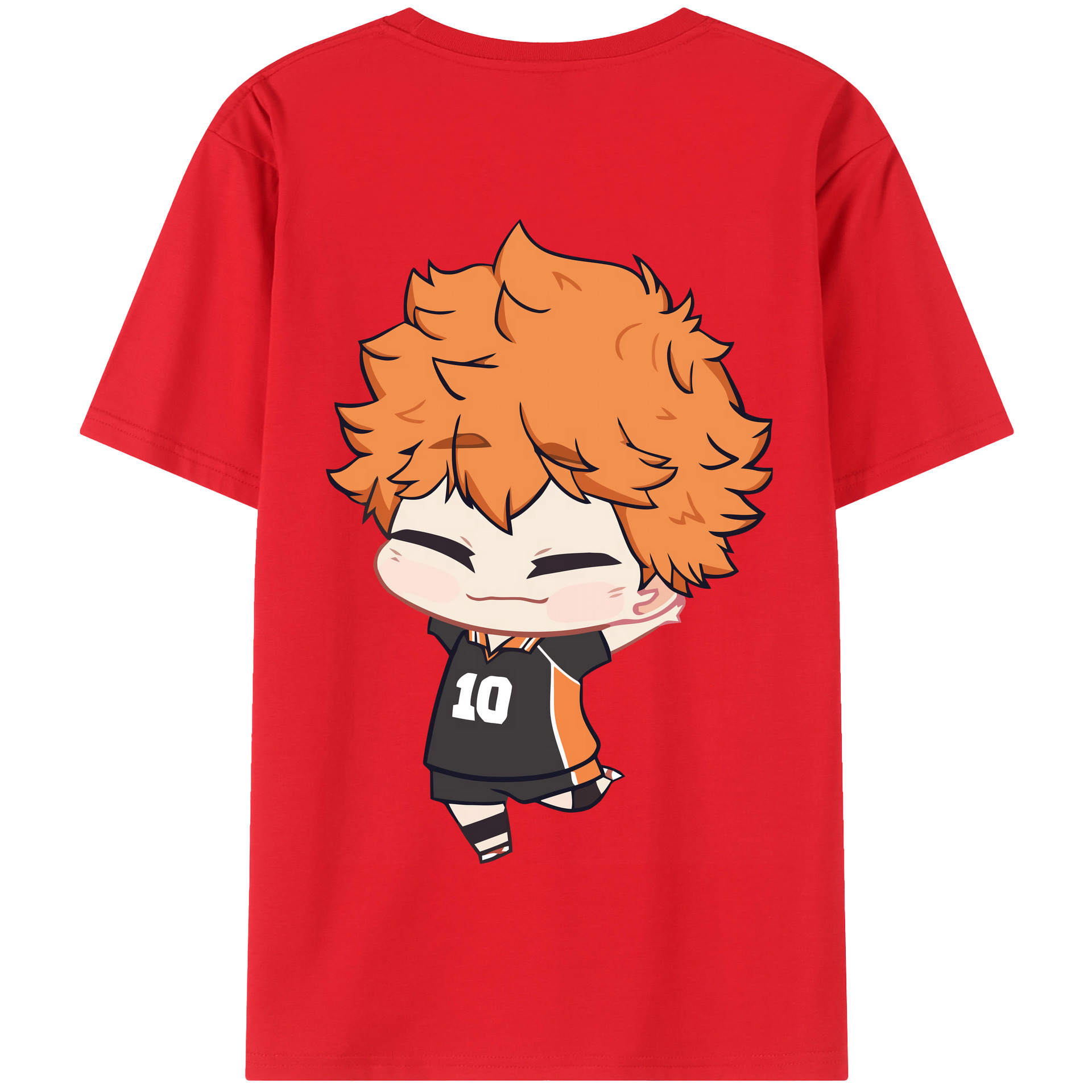 （画像用） ハイキュー!! Haikyu!! 綿100％半袖Tシャツ（背面プリント）