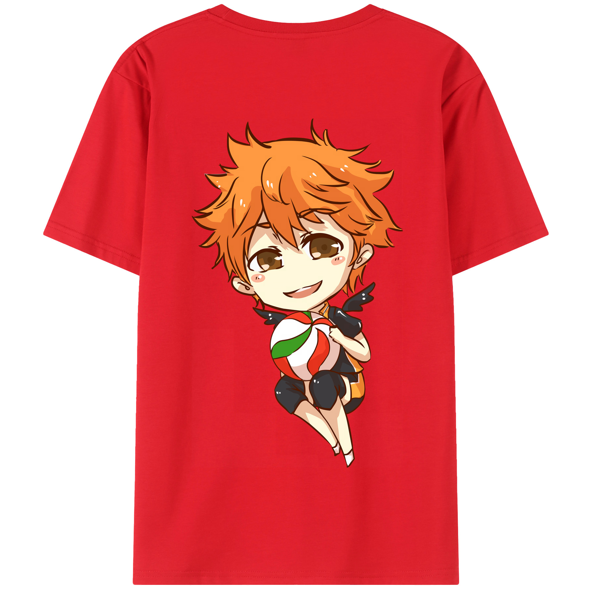 （画像用） ハイキュー!! Haikyu!! 綿100％半袖Tシャツ（背面プリント）
