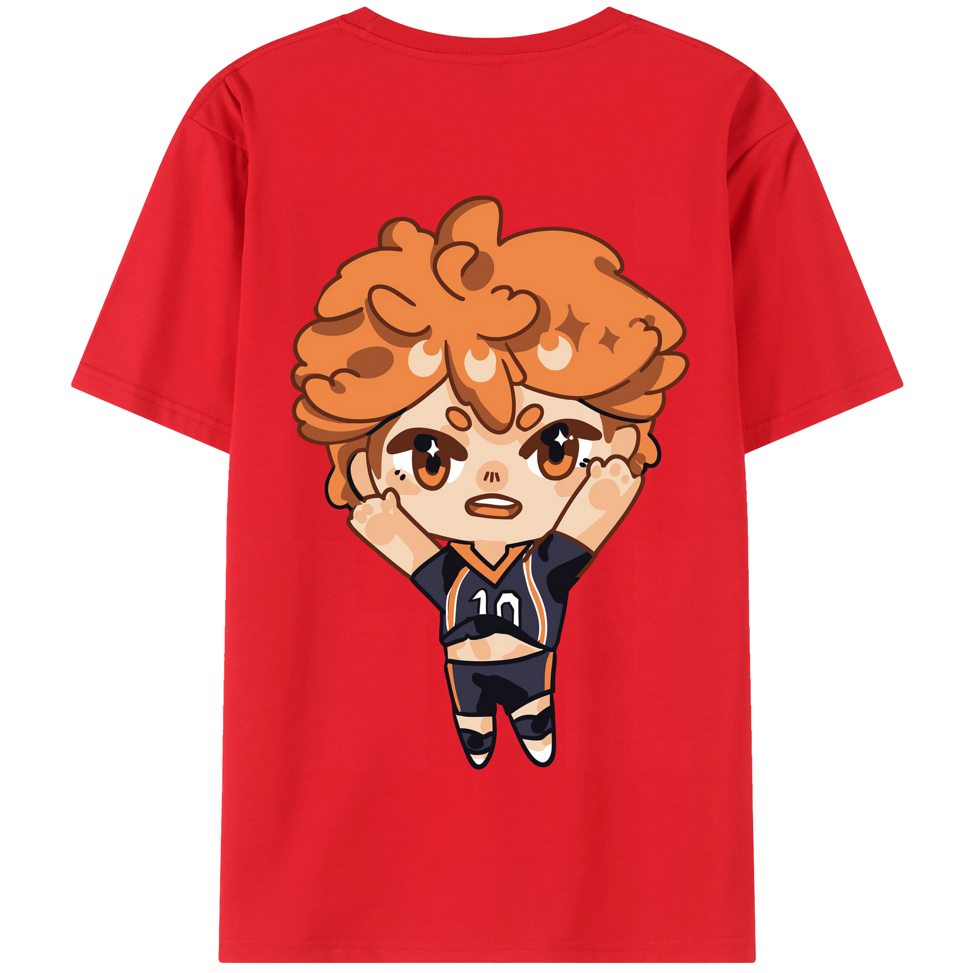 （画像用） ハイキュー!! Haikyu!! 綿100％半袖Tシャツ（背面プリント）