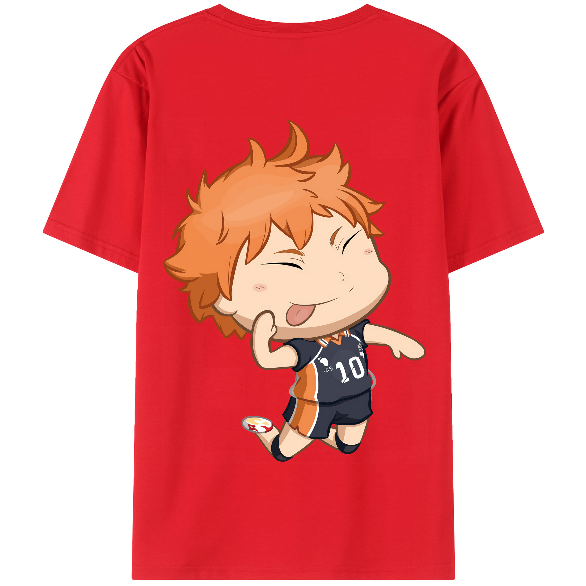 （画像用） ハイキュー!! Haikyu!! 綿100％半袖Tシャツ（背面プリント）