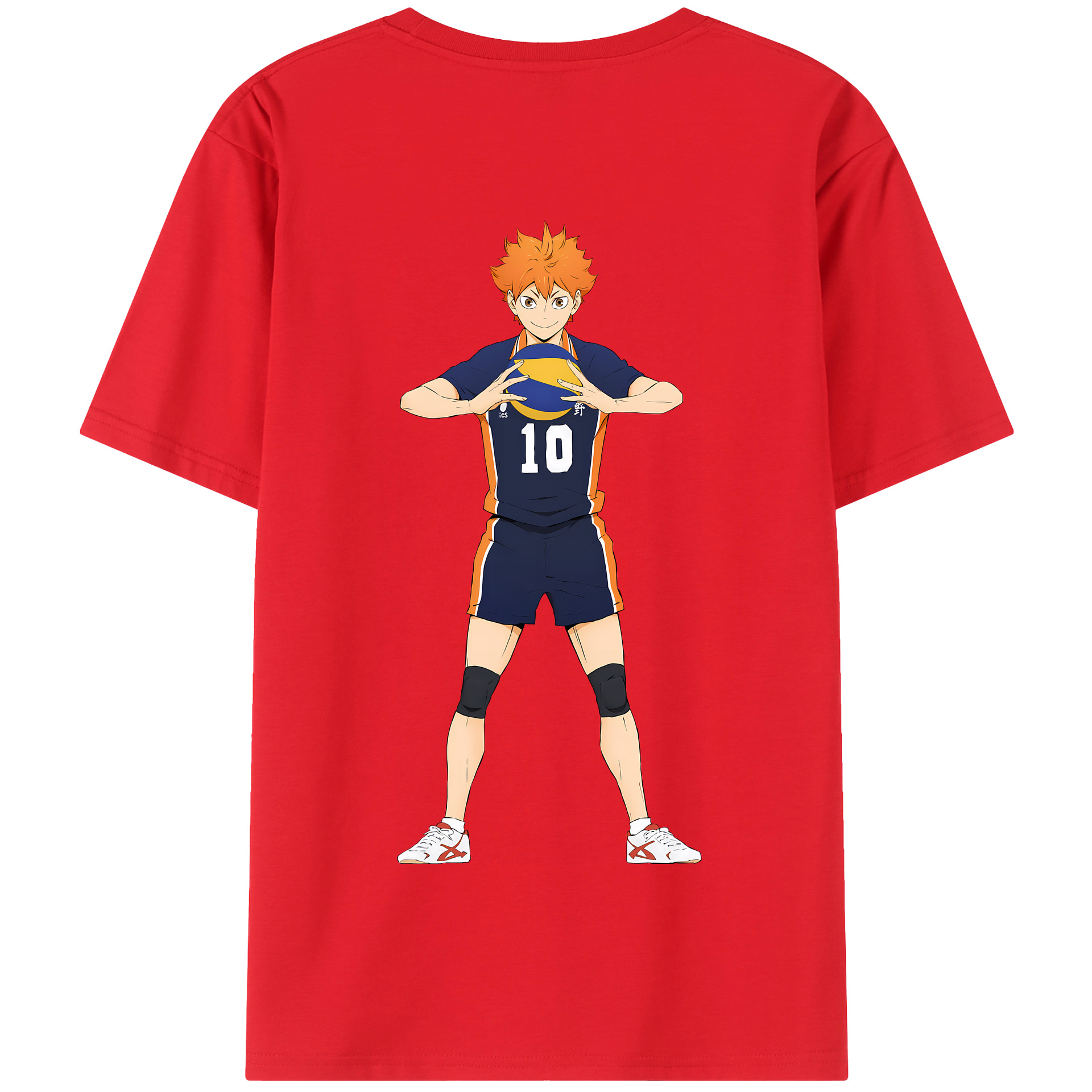 （画像用） ハイキュー!! Haikyu!! 綿100％半袖Tシャツ（背面プリント）