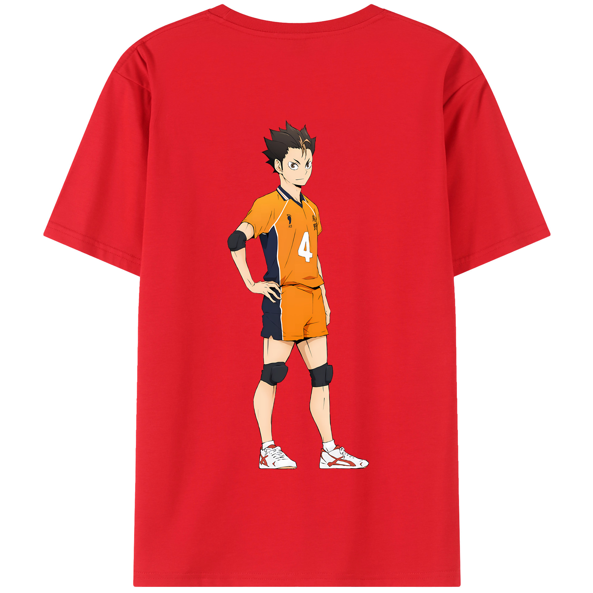 （画像用） ハイキュー!! Haikyu!! 綿100％半袖Tシャツ（背面プリント）