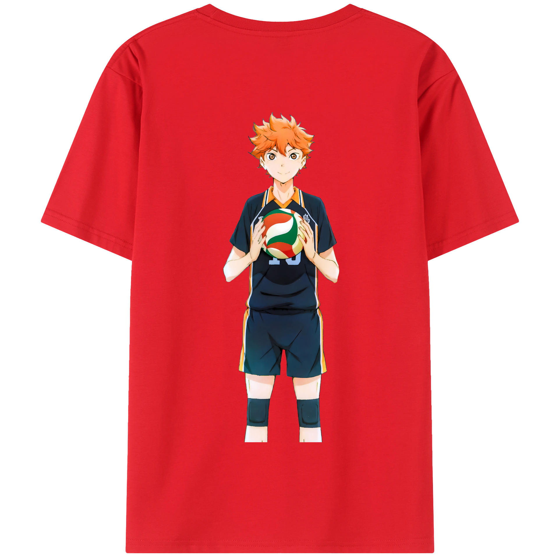（画像用） ハイキュー!! Haikyu!! 綿100％半袖Tシャツ（背面プリント）