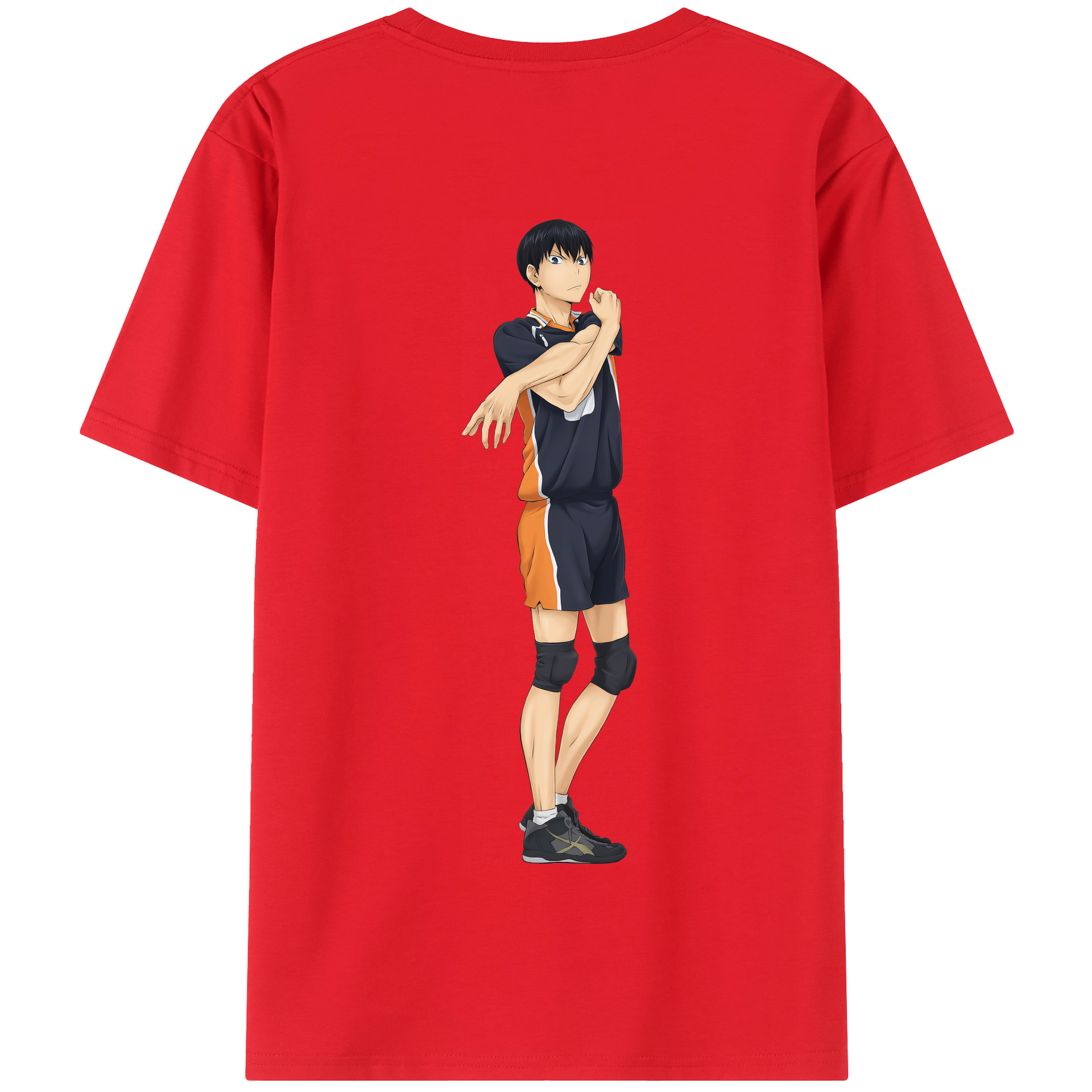 （画像用） ハイキュー!! Haikyu!! 綿100％半袖Tシャツ（背面プリント）