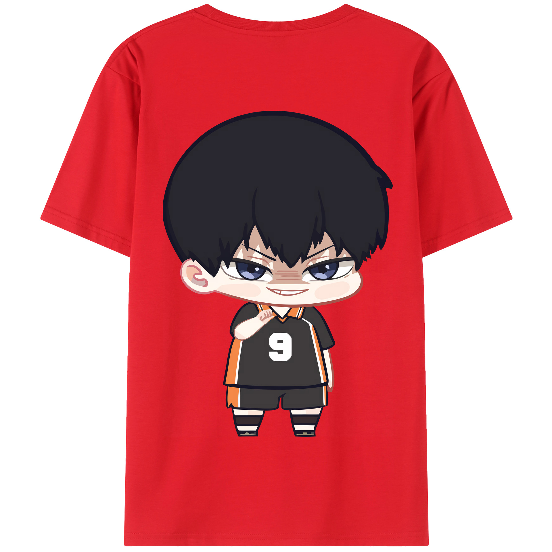 （画像用） ハイキュー!! Haikyu!! 綿100％半袖Tシャツ（背面プリント）