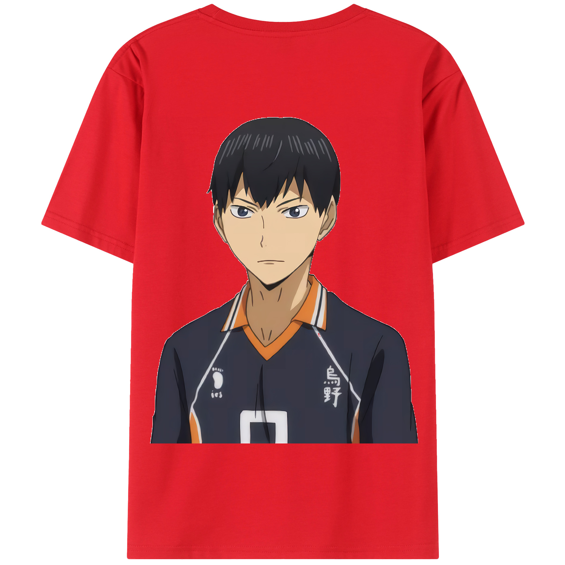 （画像用） ハイキュー!! Haikyu!! 綿100％半袖Tシャツ（背面プリント）