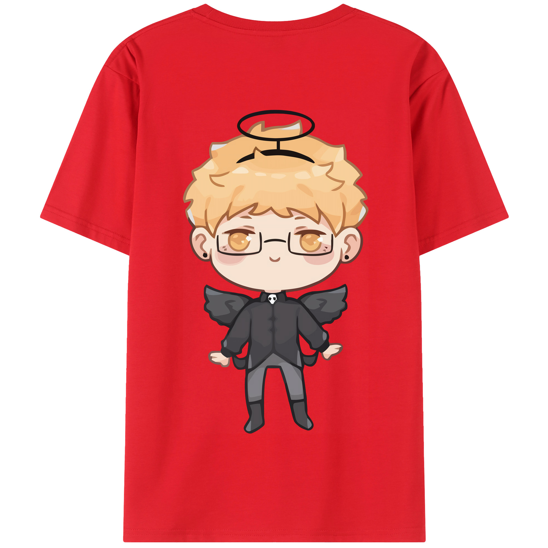 （画像用） ハイキュー!! Haikyu!! 綿100％半袖Tシャツ（背面プリント）