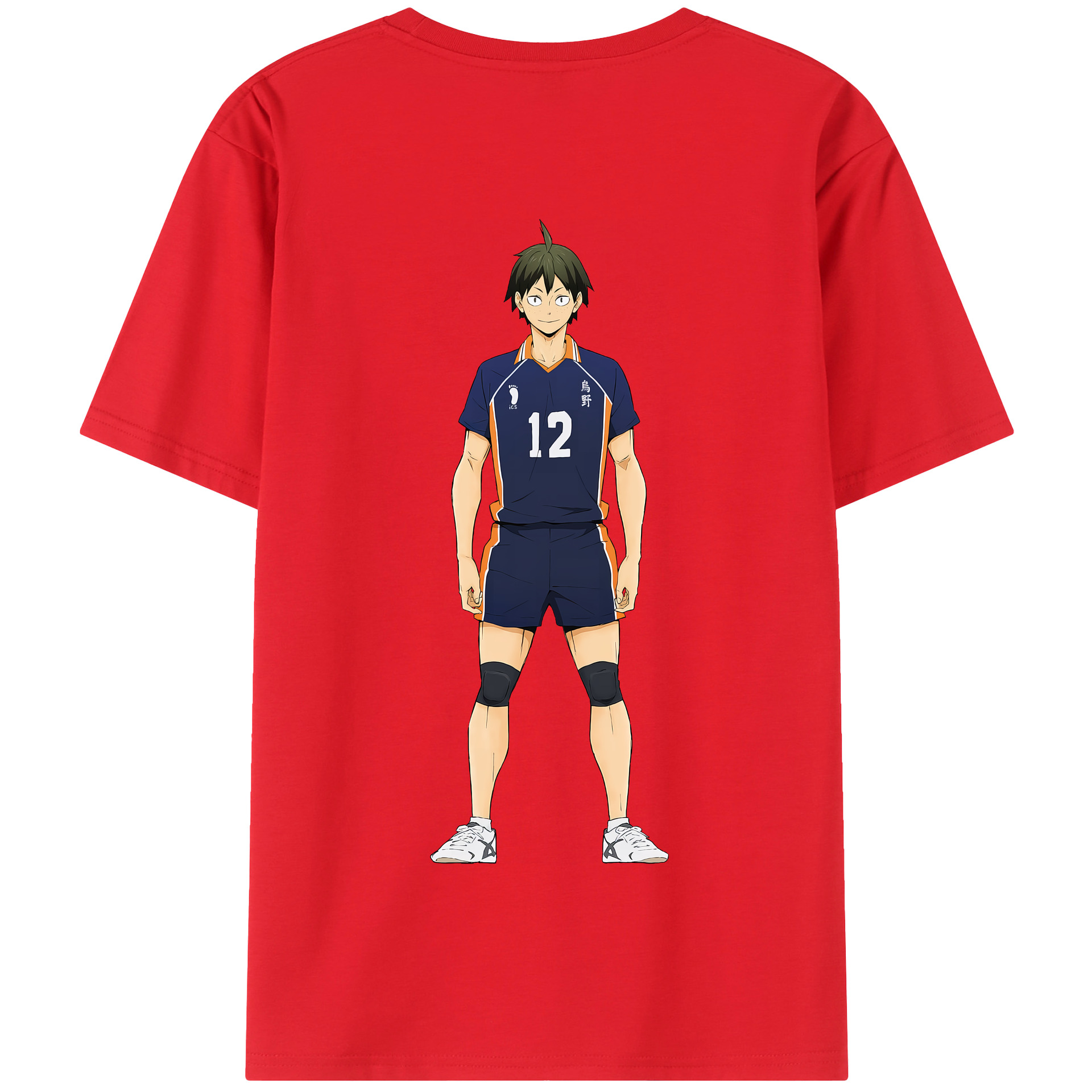 （画像用） ハイキュー!! Haikyu!! 綿100％半袖Tシャツ（背面プリント）