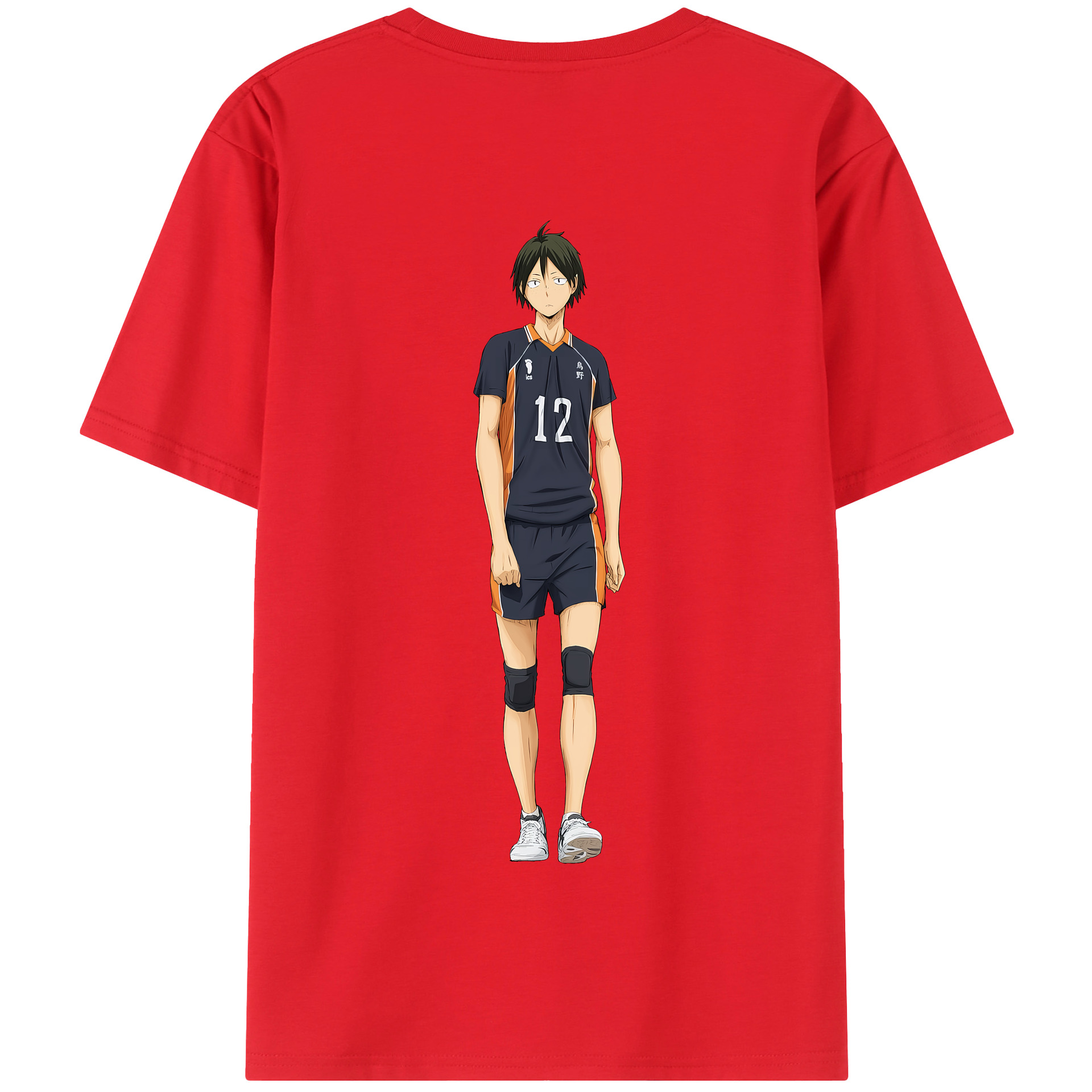 （画像用） ハイキュー!! Haikyu!! 綿100％半袖Tシャツ（背面プリント）