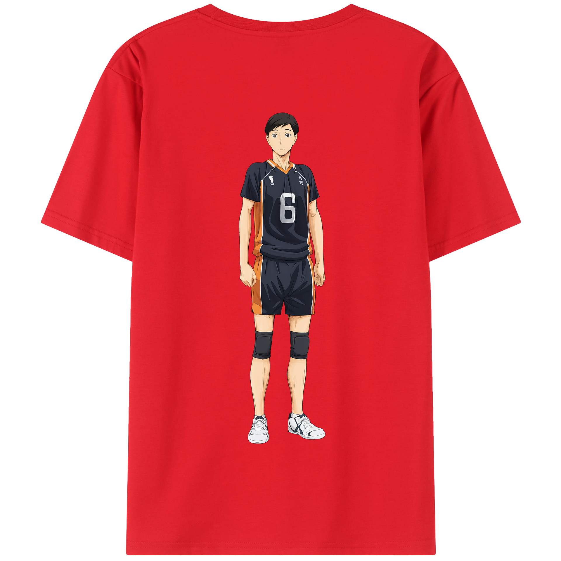 （画像用） ハイキュー!! Haikyu!! 綿100％半袖Tシャツ（背面プリント）