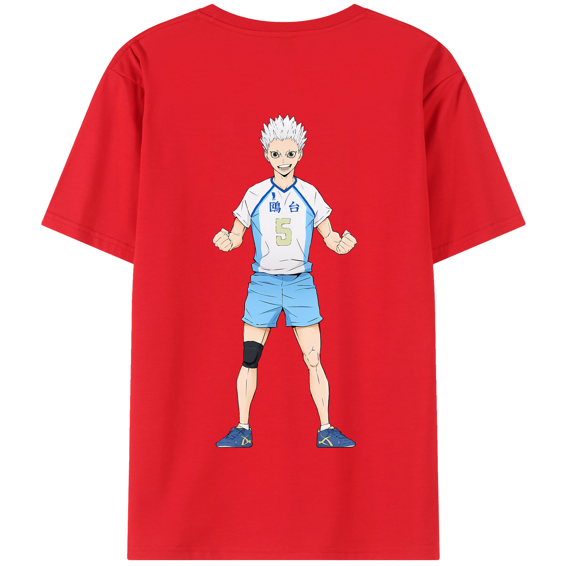（画像用） ハイキュー!! Haikyu!! 綿100％半袖Tシャツ（背面プリント）
