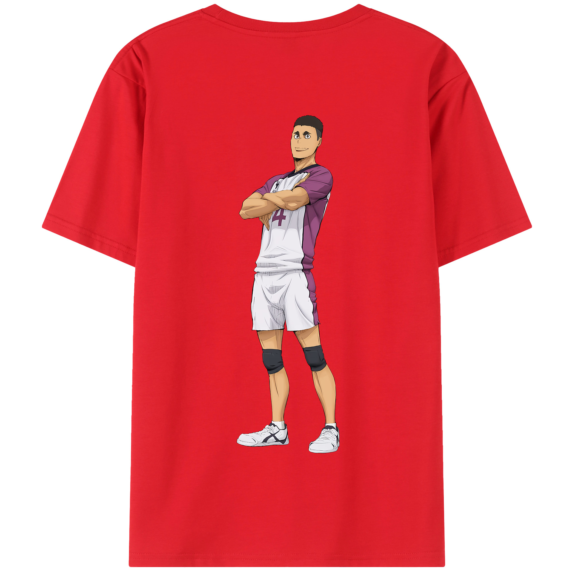 （画像用） ハイキュー!! Haikyu!! 綿100％半袖Tシャツ（背面プリント）