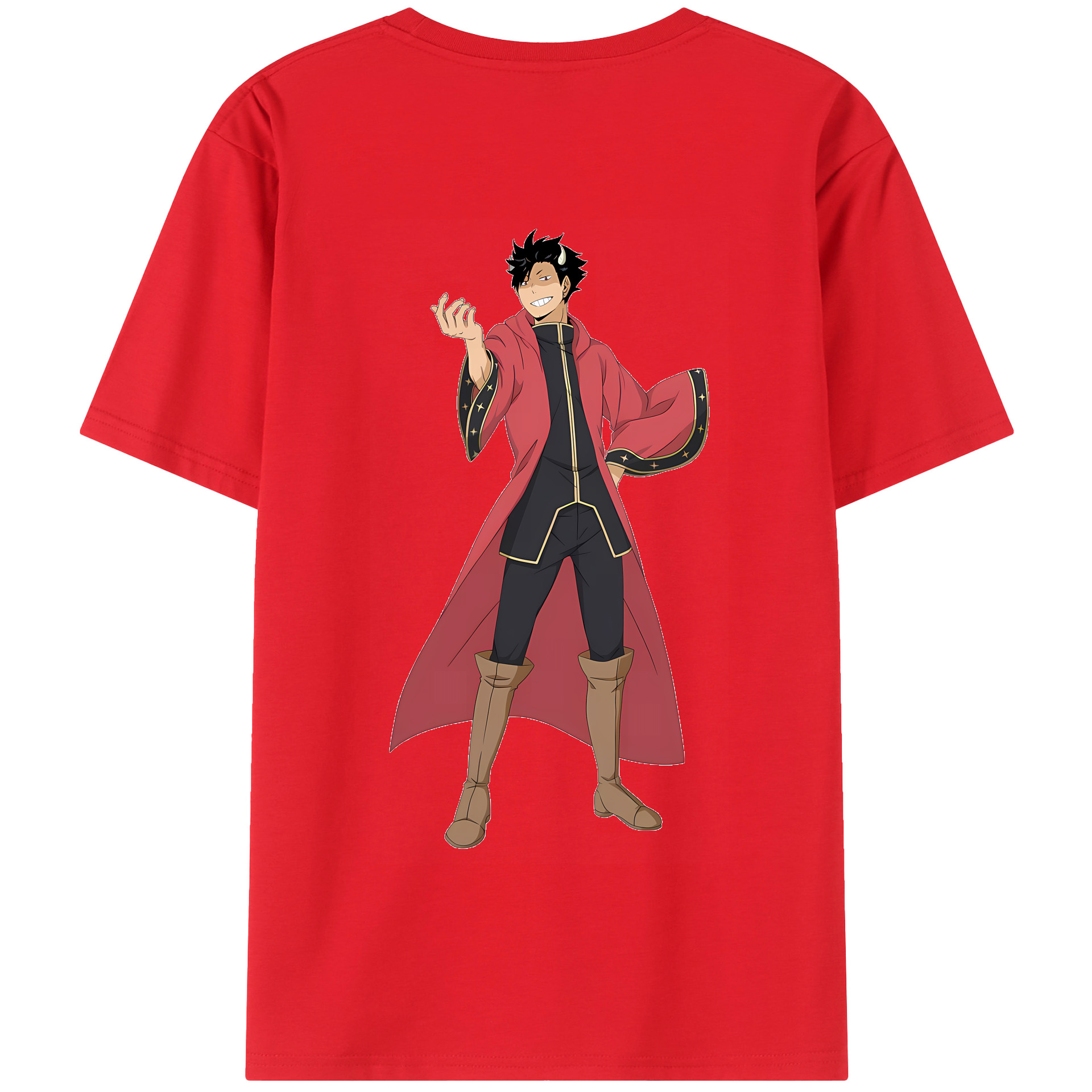 （画像用） ハイキュー!! Haikyu!! 綿100％半袖Tシャツ（背面プリント）
