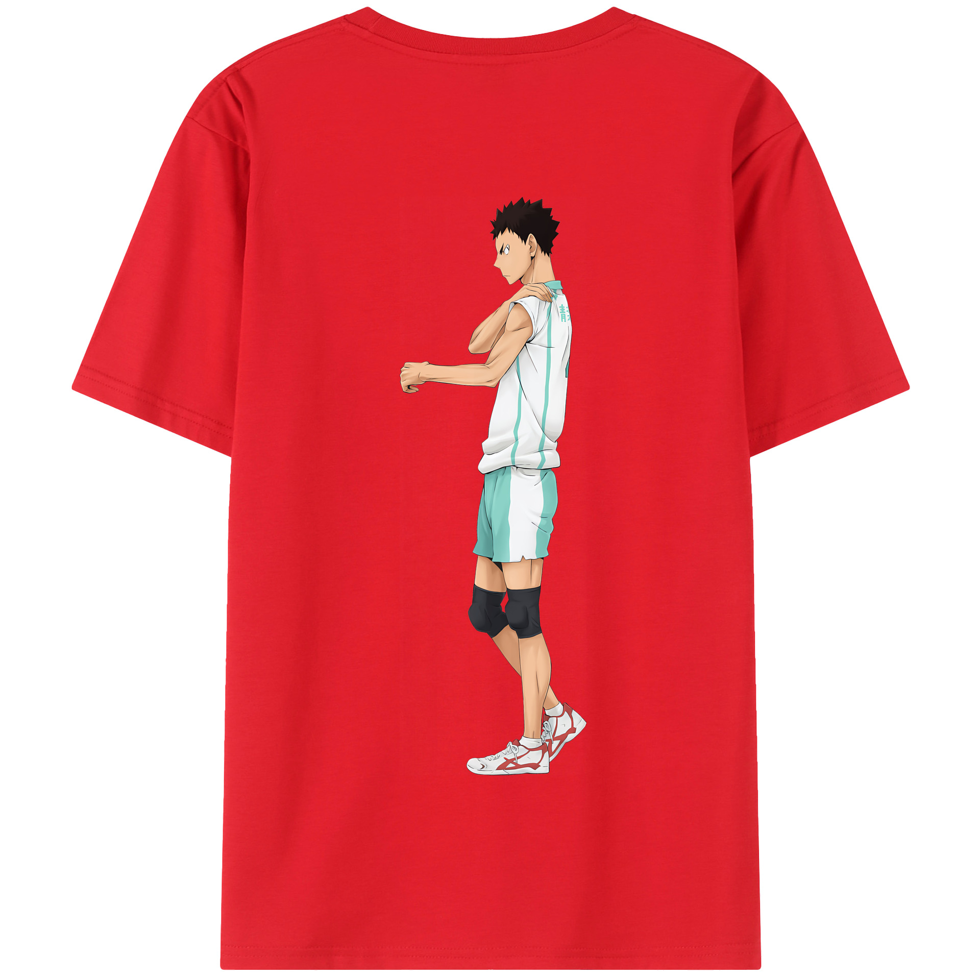 （画像用） ハイキュー!! Haikyu!! 綿100％半袖Tシャツ（背面プリント）