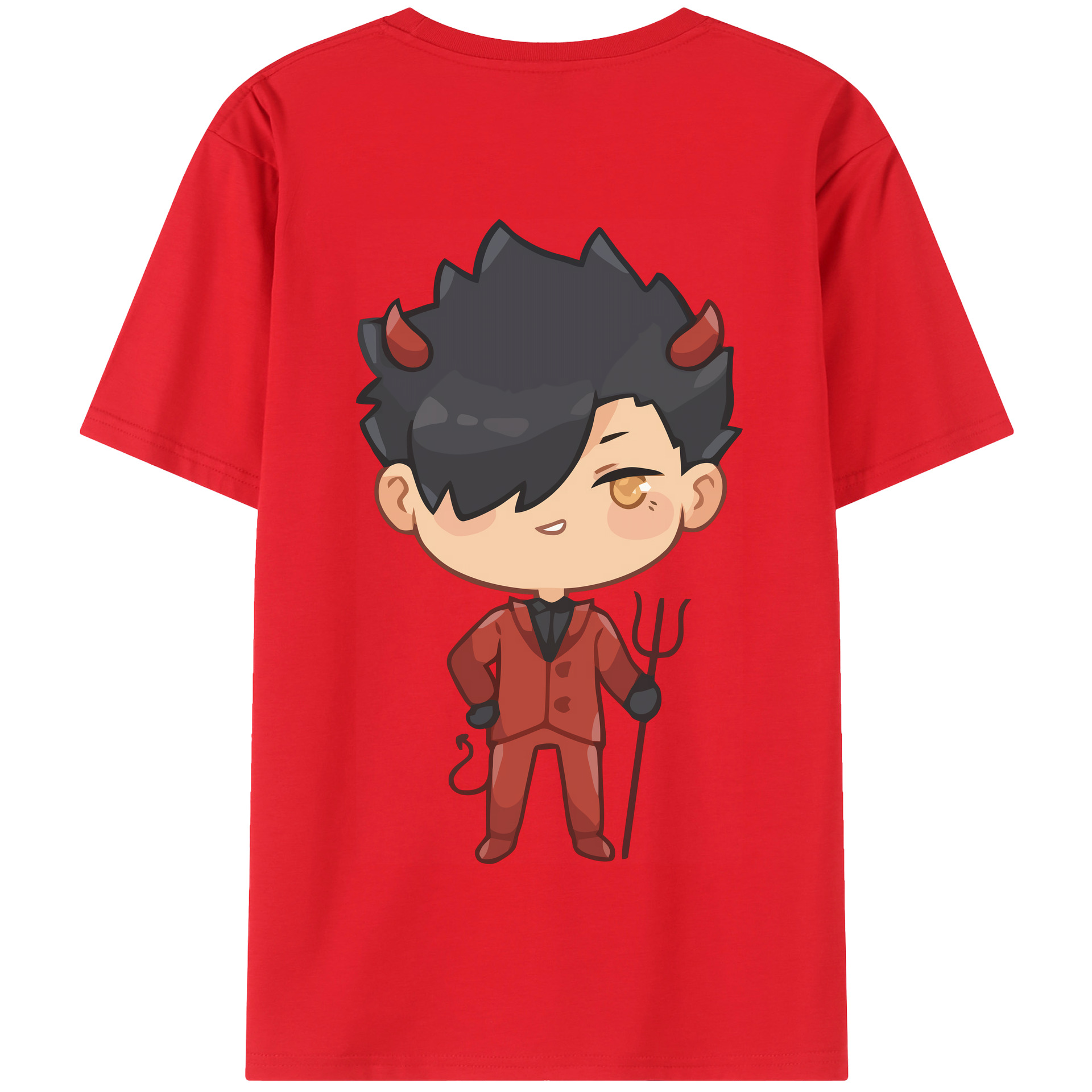 （画像用） ハイキュー!! Haikyu!! 綿100％半袖Tシャツ（背面プリント）