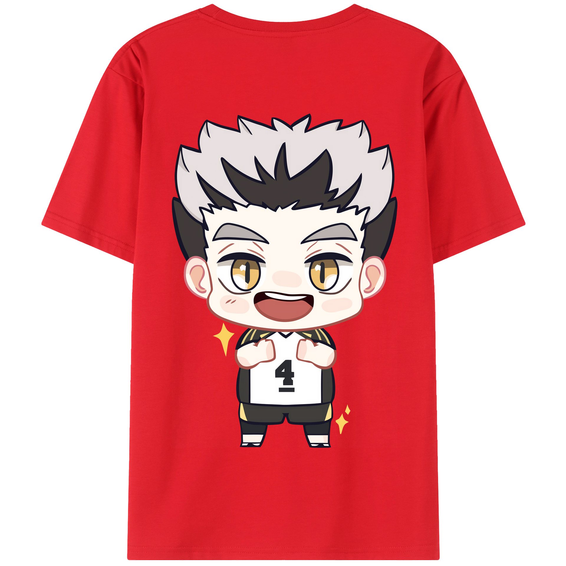 （画像用） ハイキュー!! Haikyu!! 綿100％半袖Tシャツ（背面プリント）