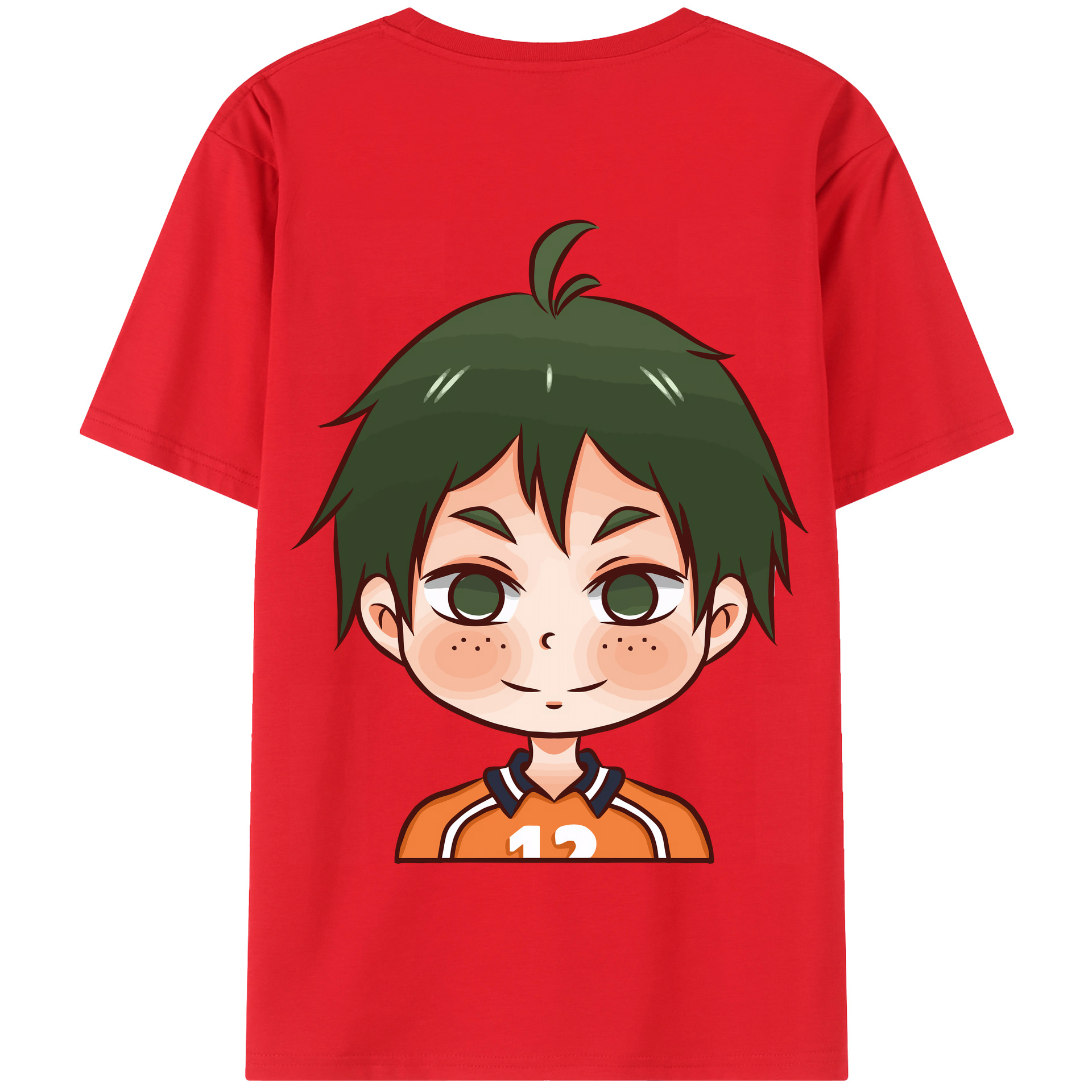 （画像用） ハイキュー!! Haikyu!! 綿100％半袖Tシャツ（背面プリント）