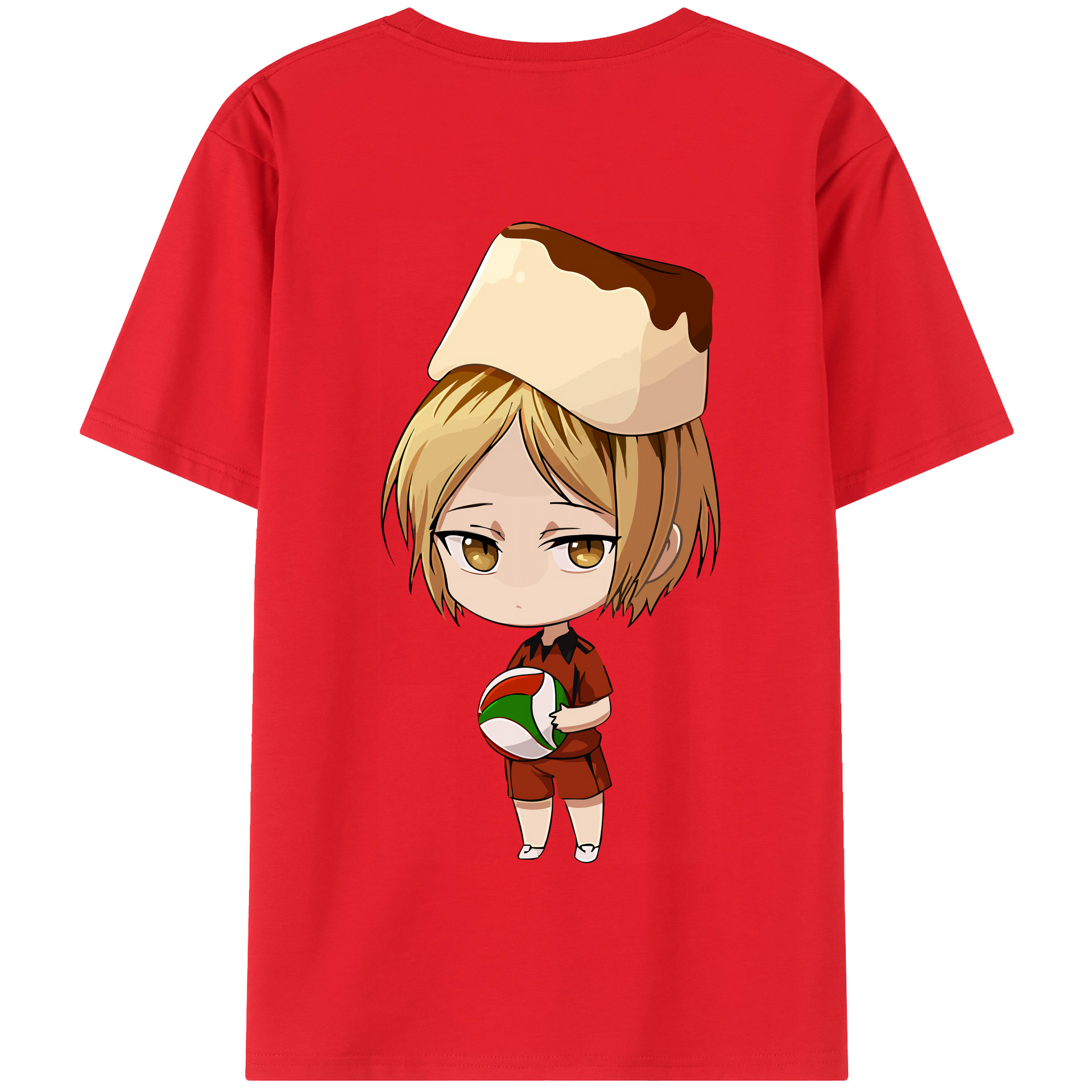 （画像用） ハイキュー!! Haikyu!! 綿100％半袖Tシャツ（背面プリント）
