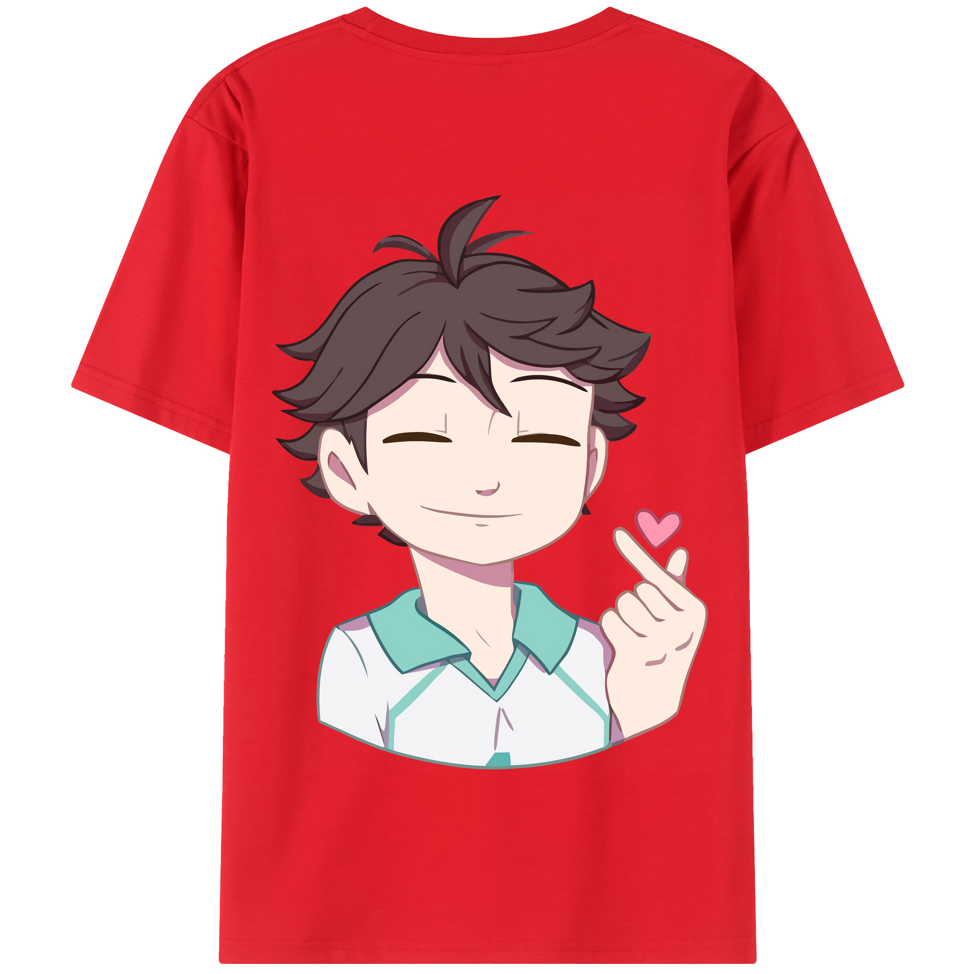 （画像用） ハイキュー!! Haikyu!! 綿100％半袖Tシャツ（背面プリント）