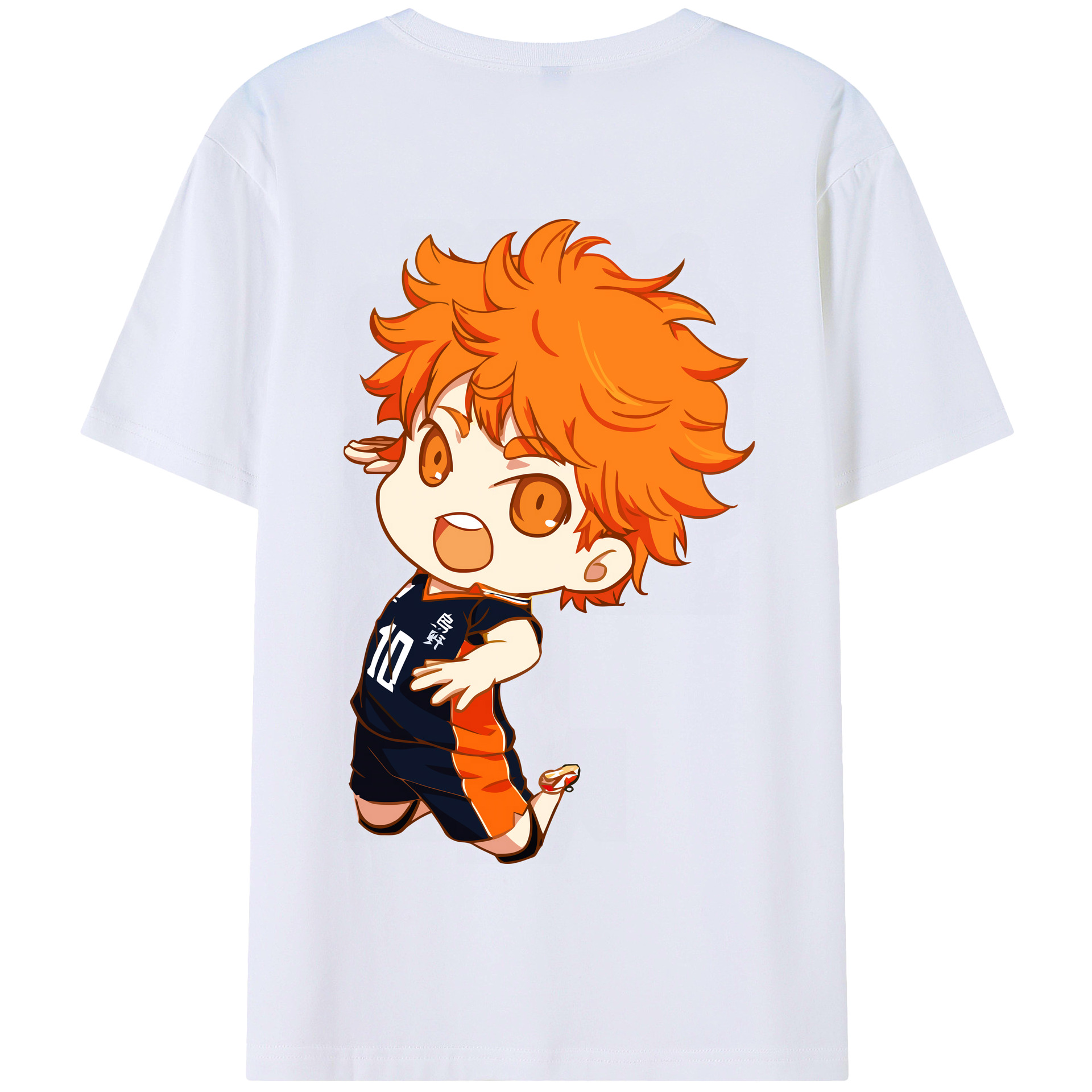 （画像用） ハイキュー!! Haikyu!! 綿100％半袖Tシャツ（背面プリント）
