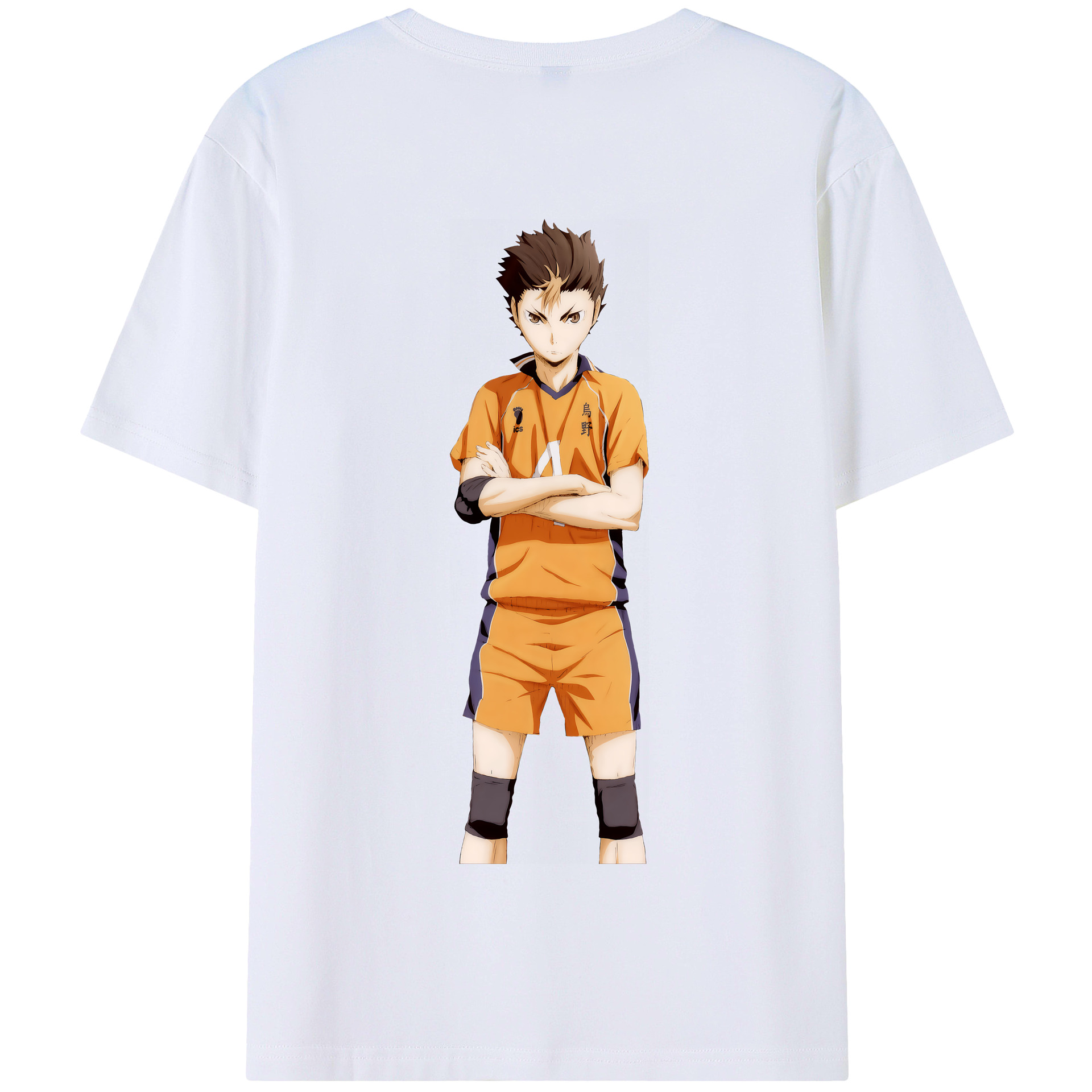 （画像用） ハイキュー!! Haikyu!! 綿100％半袖Tシャツ（背面プリント）