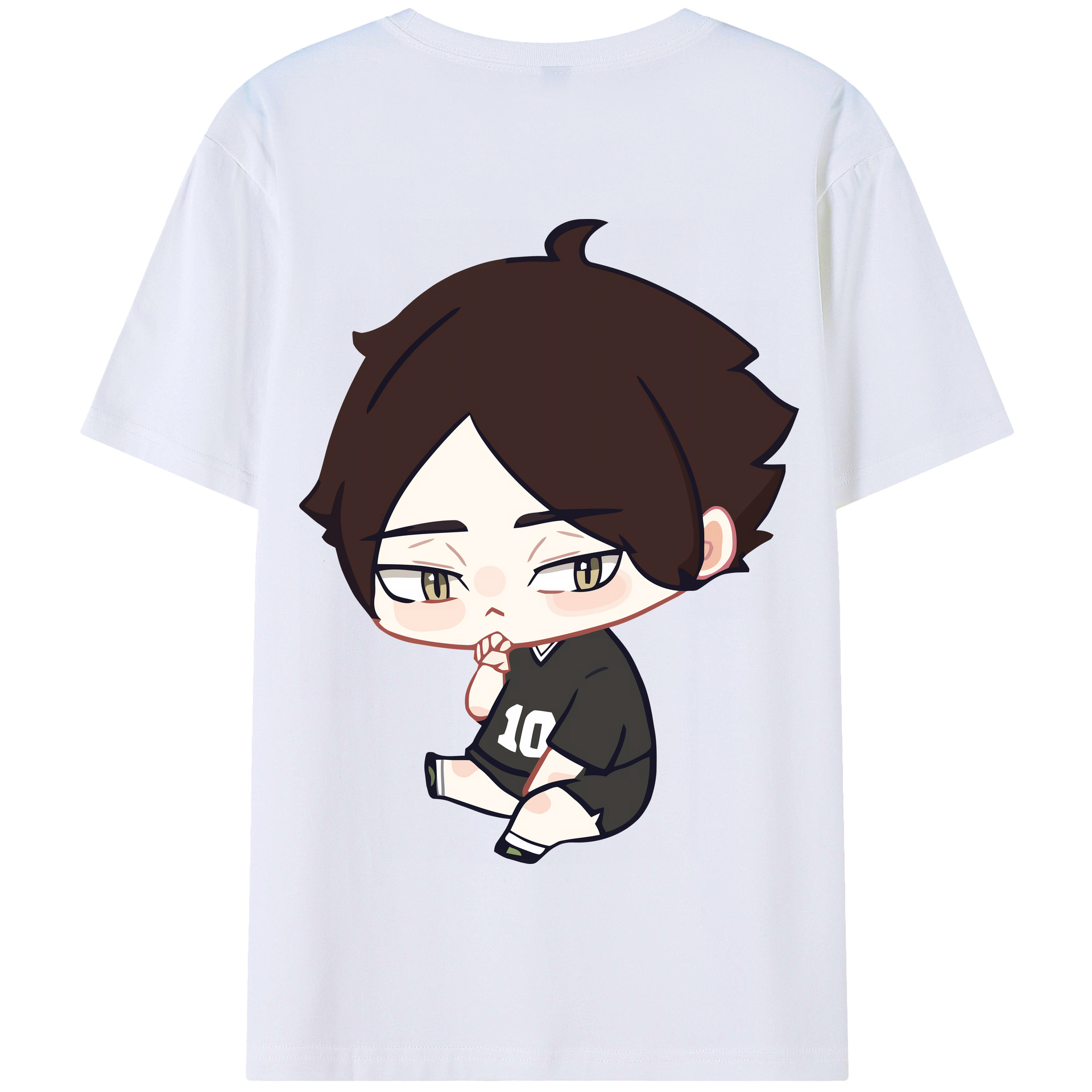 （画像用） ハイキュー!! Haikyu!! 綿100％半袖Tシャツ（背面プリント）