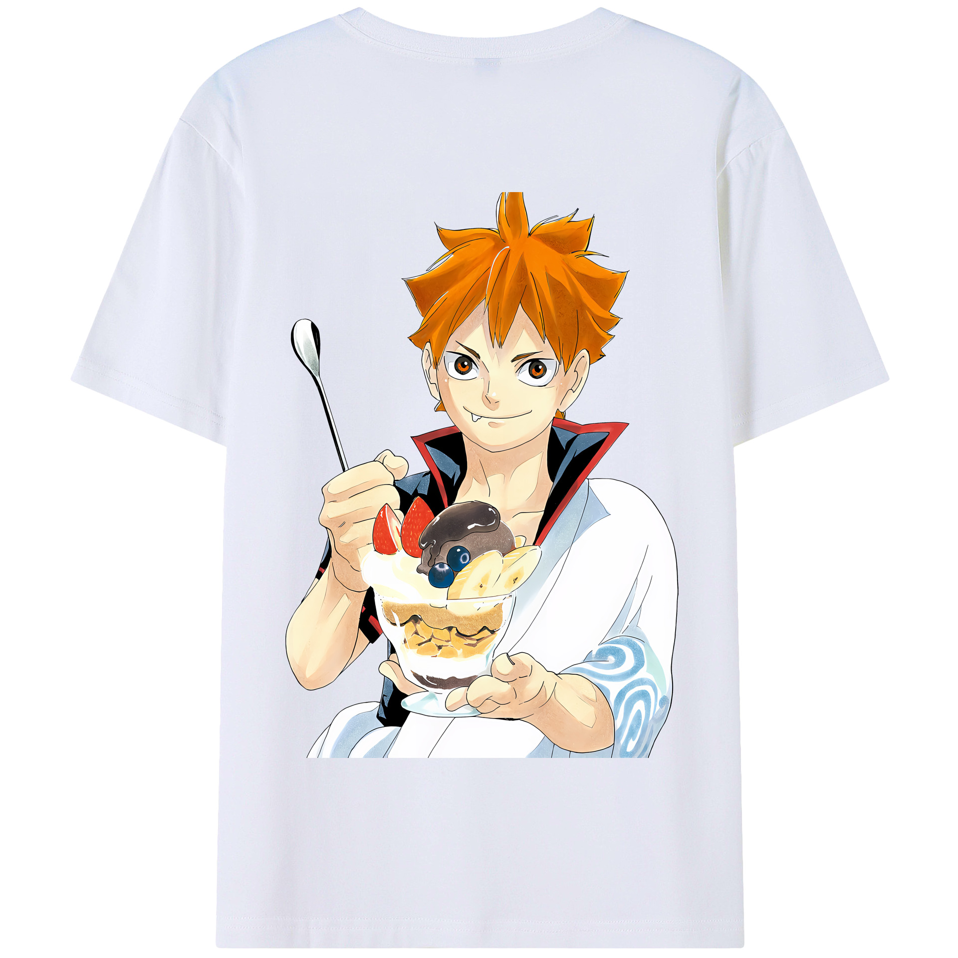 （画像用） ハイキュー!! Haikyu!! 綿100％半袖Tシャツ（背面プリント）