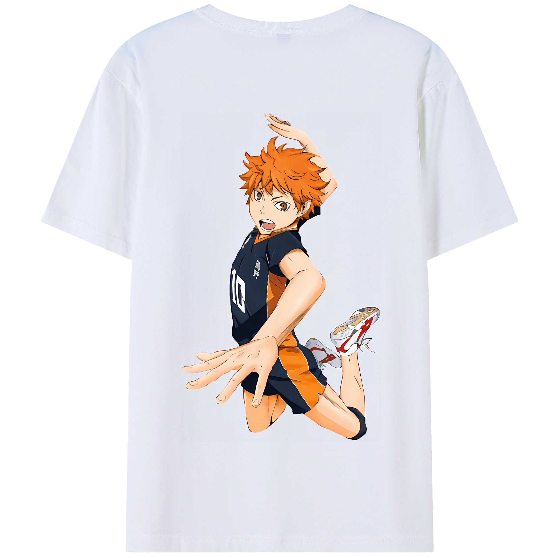 （画像用） ハイキュー!! Haikyu!! 綿100％半袖Tシャツ（背面プリント）