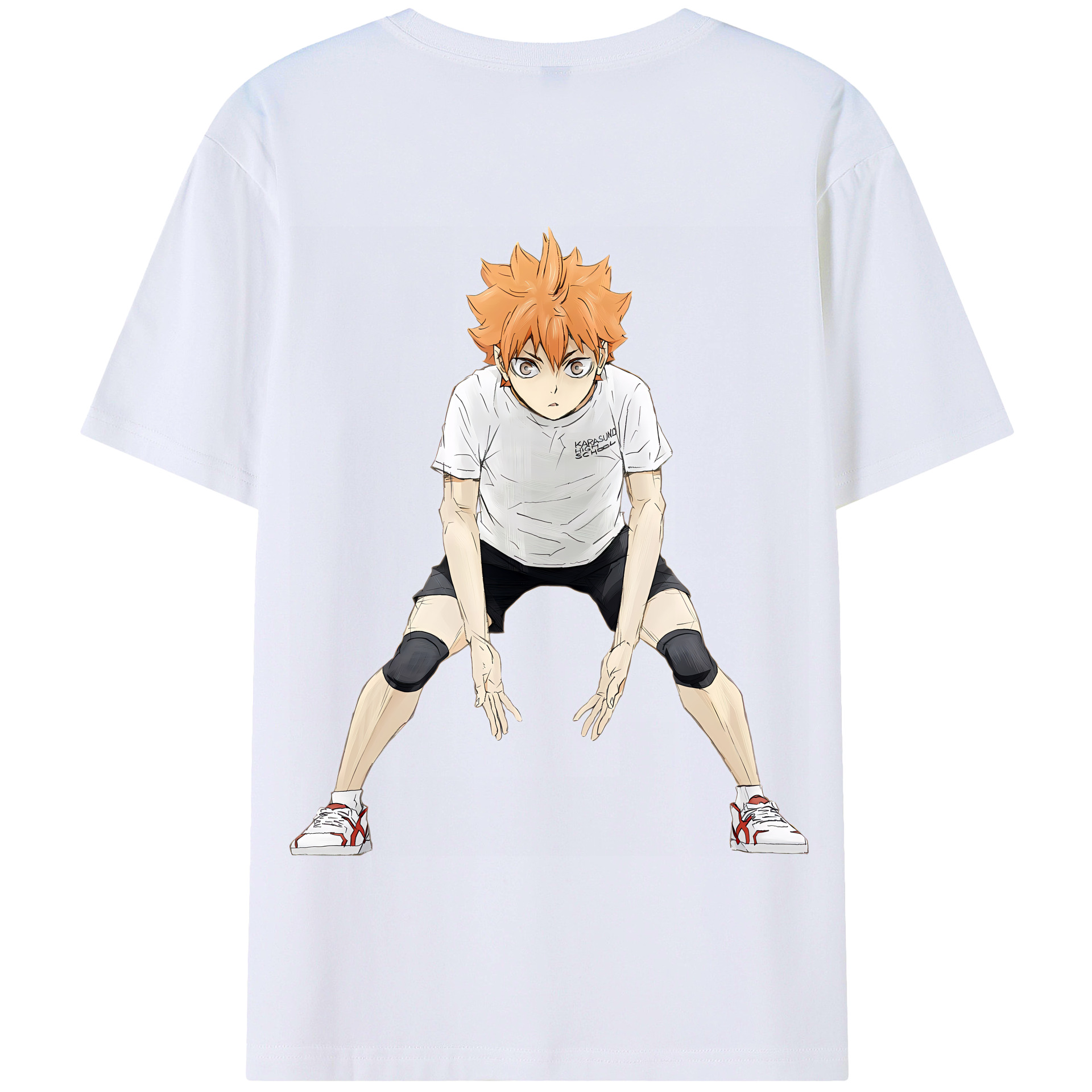 （画像用） ハイキュー!! Haikyu!! 綿100％半袖Tシャツ（背面プリント）