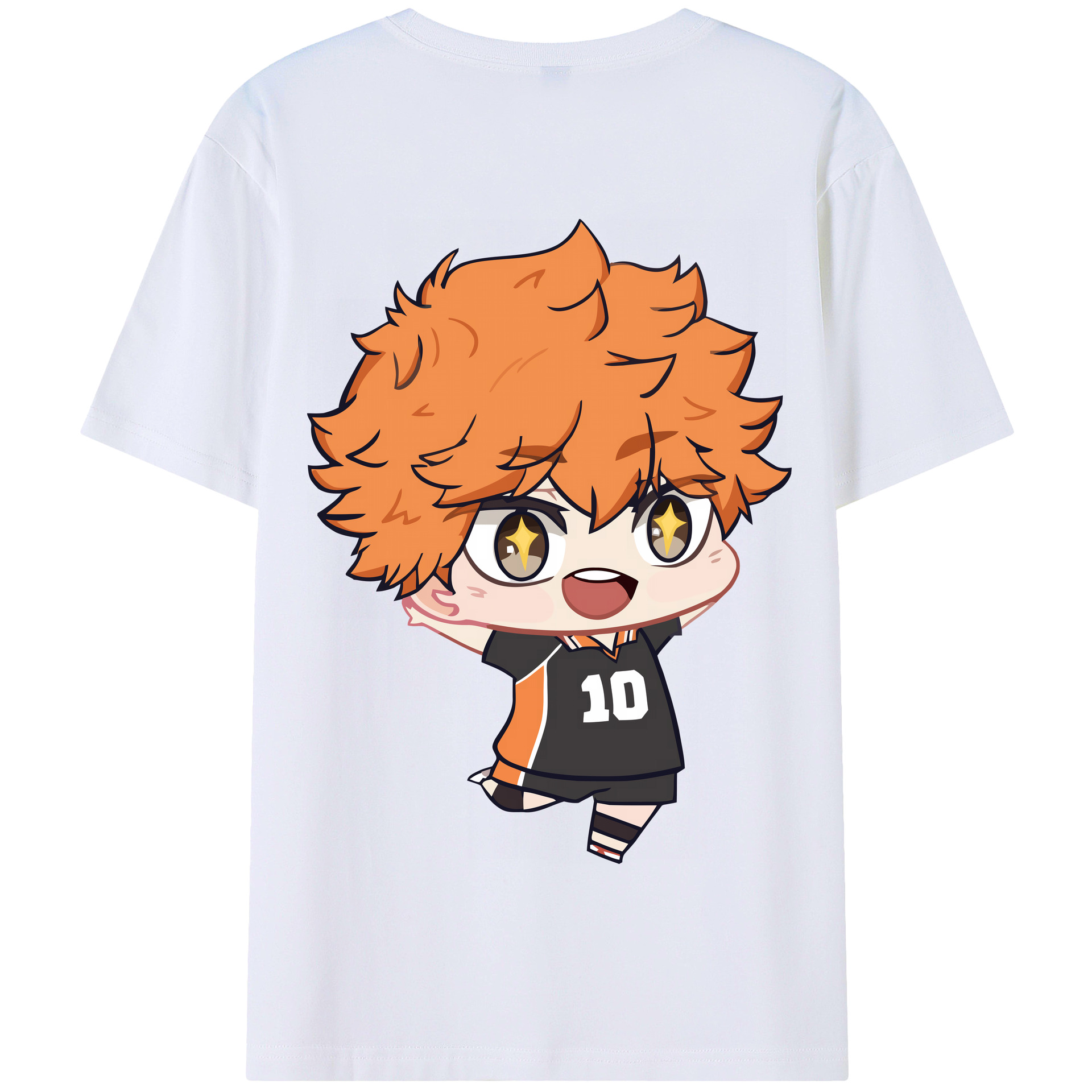 （画像用） ハイキュー!! Haikyu!! 綿100％半袖Tシャツ（背面プリント）