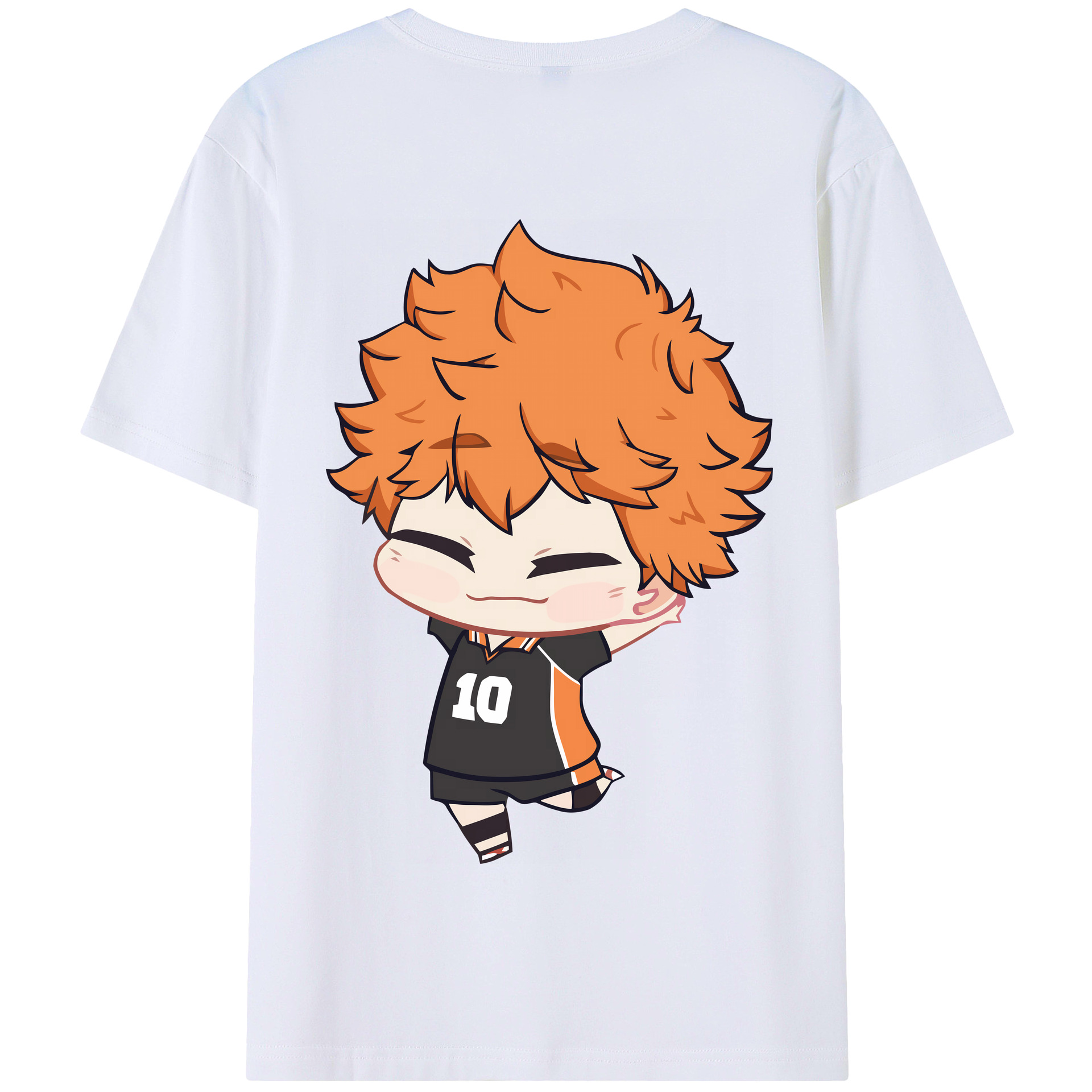 （画像用） ハイキュー!! Haikyu!! 綿100％半袖Tシャツ（背面プリント）