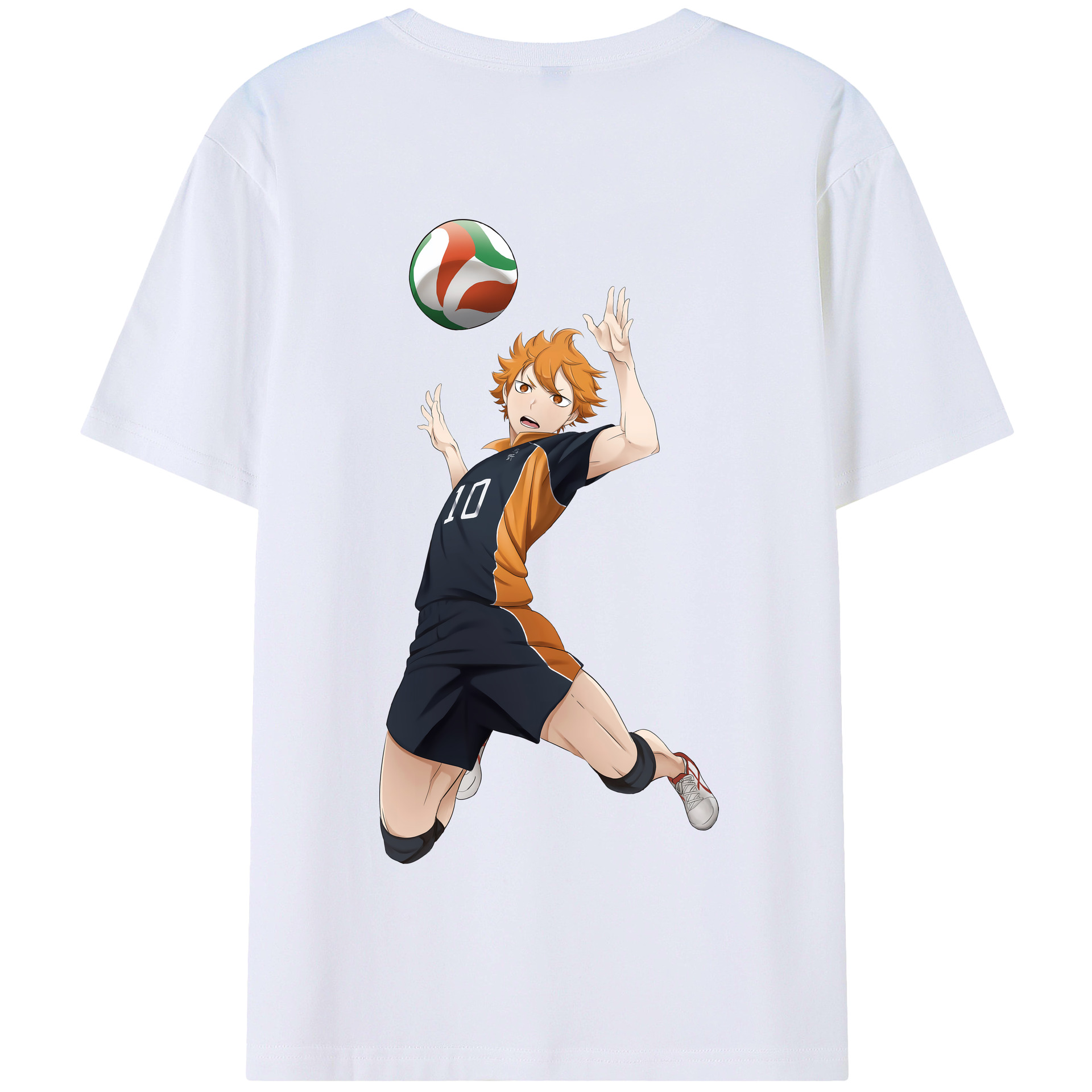 （画像用） ハイキュー!! Haikyu!! 綿100％半袖Tシャツ（背面プリント）
