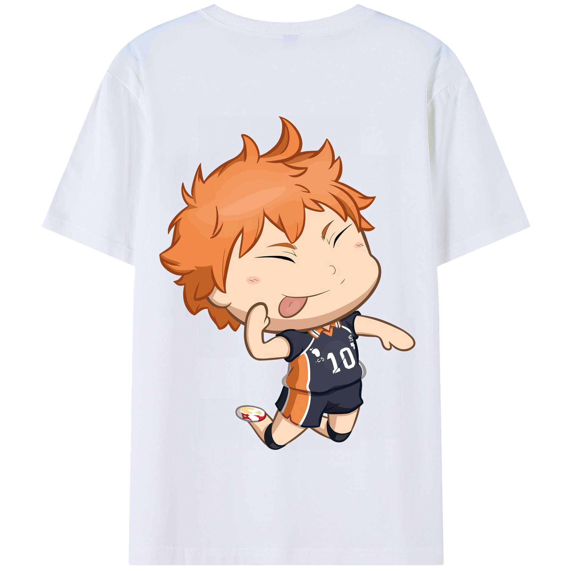 （画像用） ハイキュー!! Haikyu!! 綿100％半袖Tシャツ（背面プリント）
