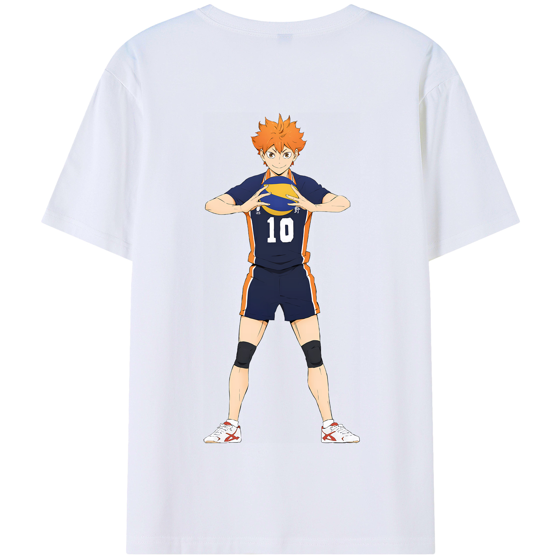 （画像用） ハイキュー!! Haikyu!! 綿100％半袖Tシャツ（背面プリント）