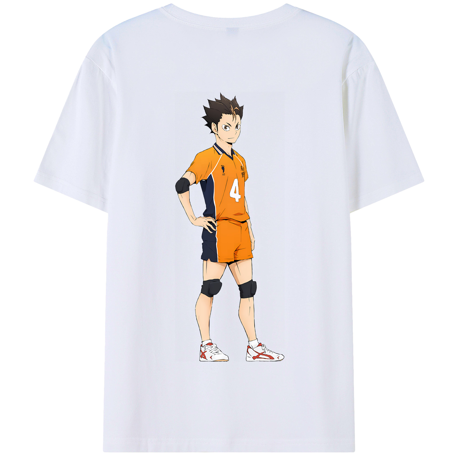 （画像用） ハイキュー!! Haikyu!! 綿100％半袖Tシャツ（背面プリント）