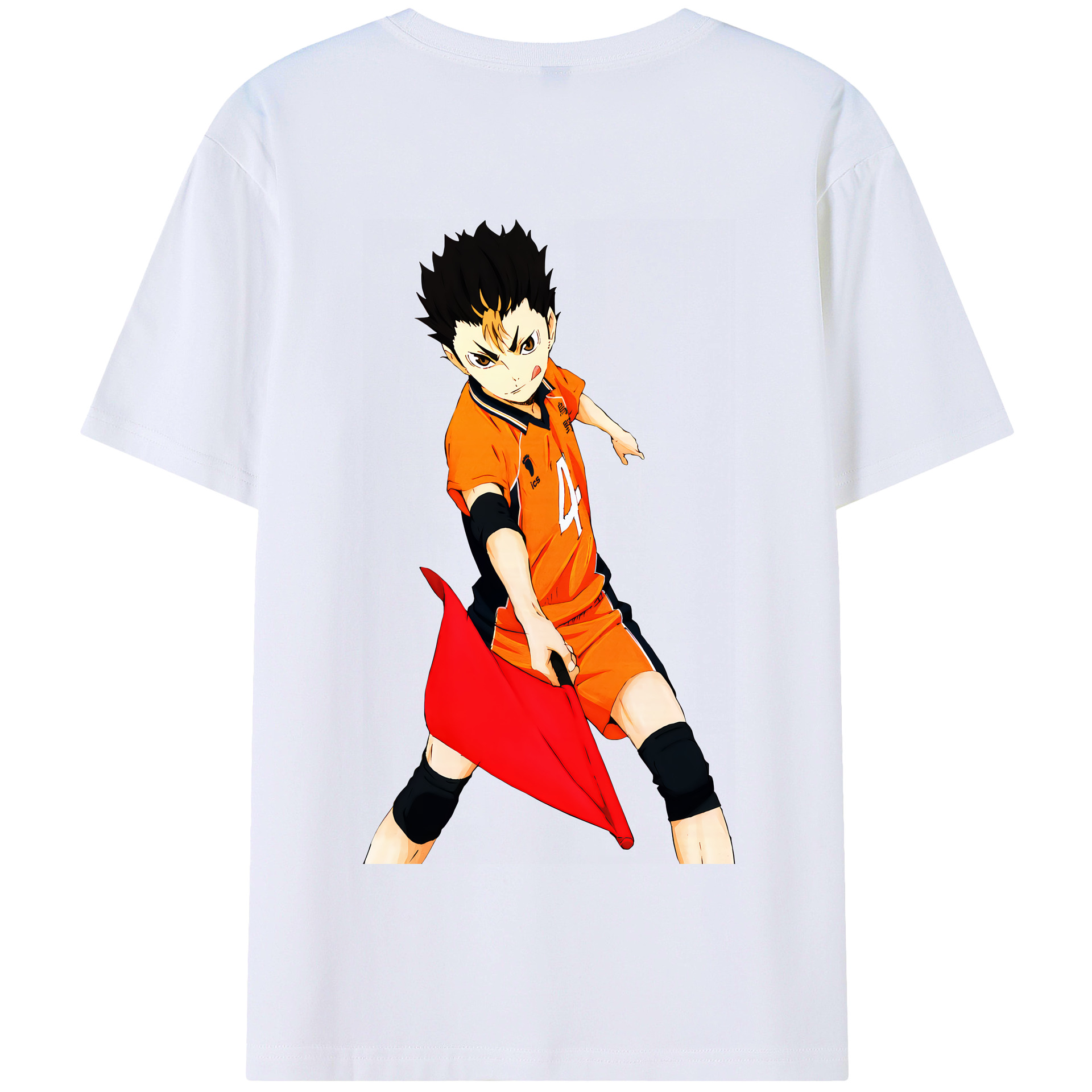 （画像用） ハイキュー!! Haikyu!! 綿100％半袖Tシャツ（背面プリント）