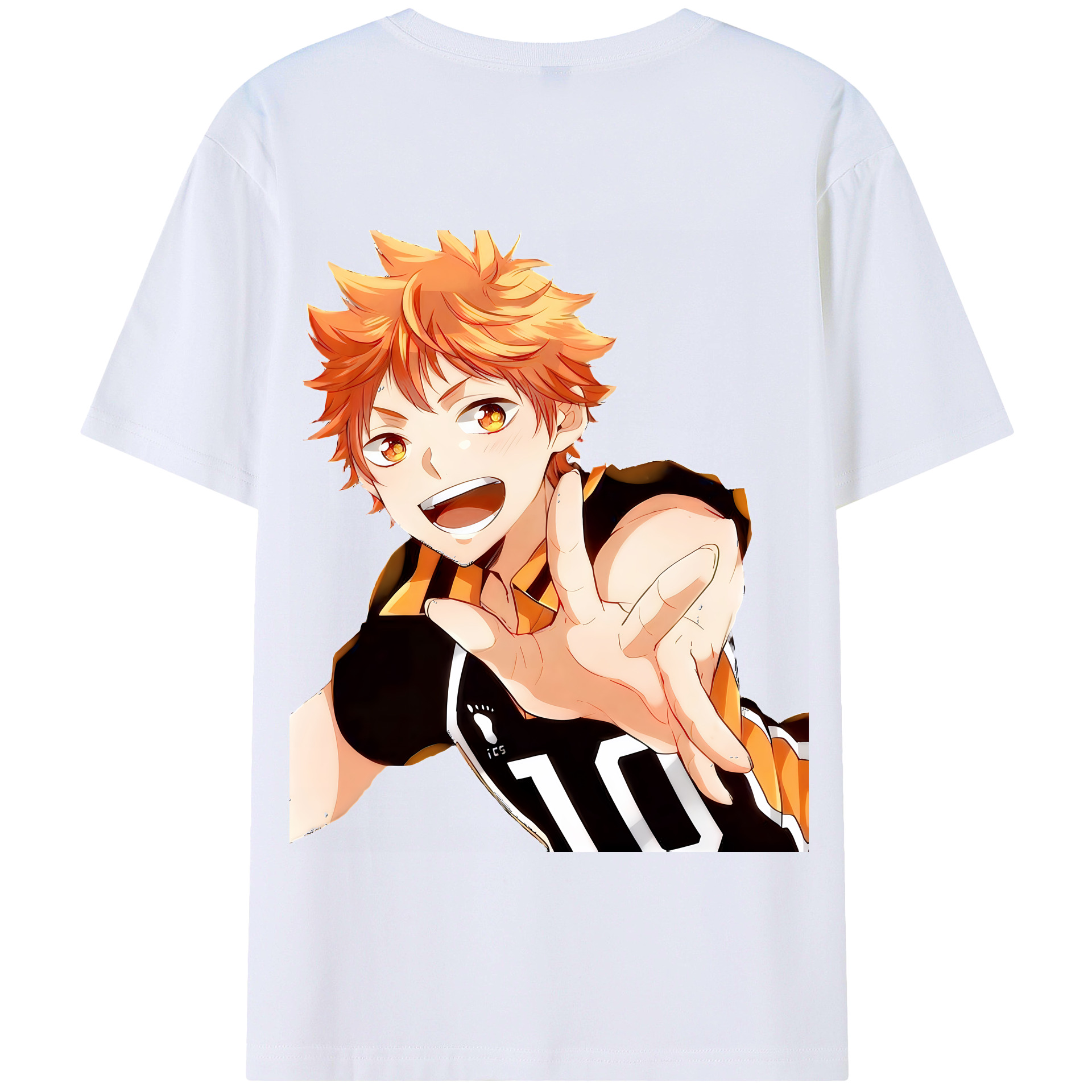 （画像用） ハイキュー!! Haikyu!! 綿100％半袖Tシャツ（背面プリント）