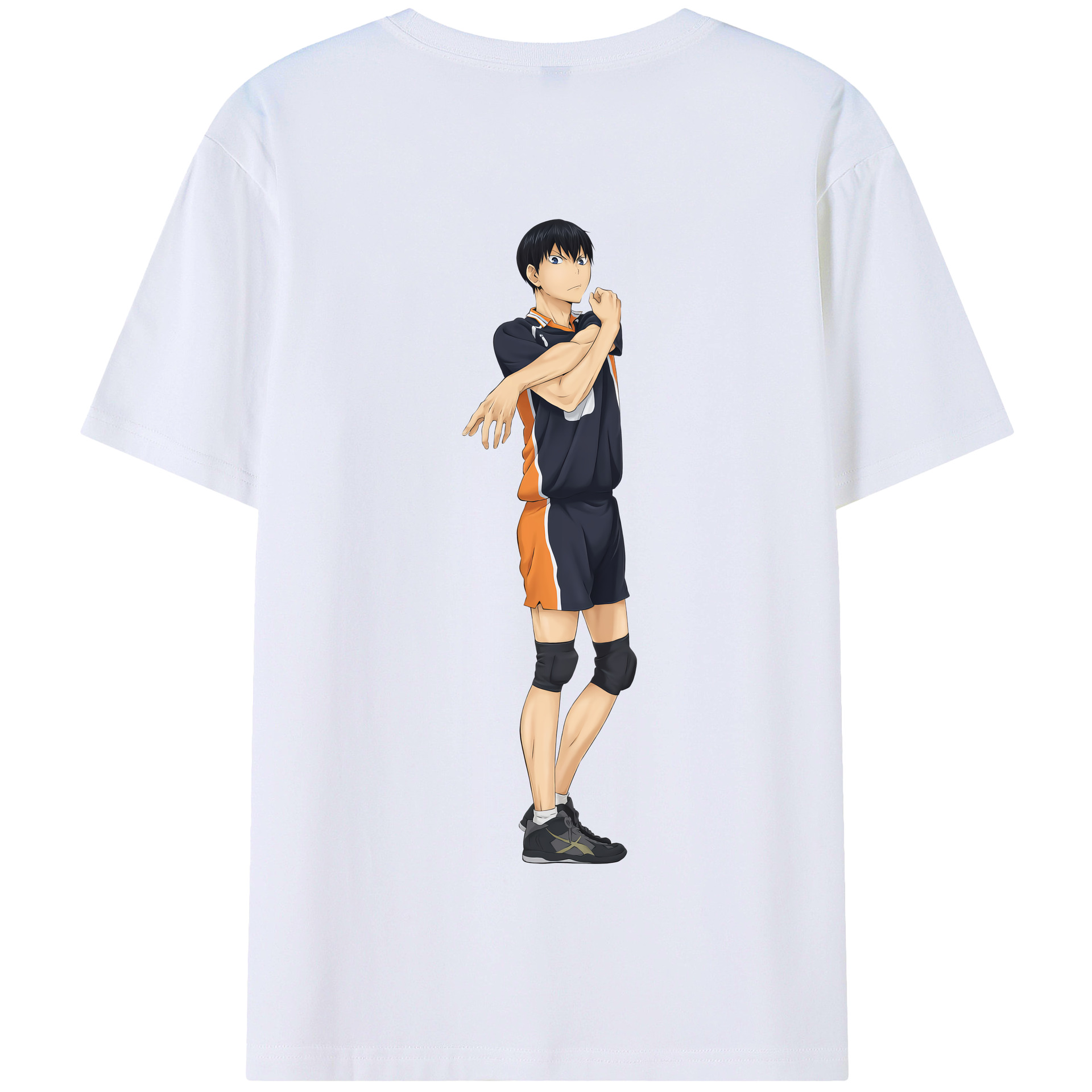 （画像用） ハイキュー!! Haikyu!! 綿100％半袖Tシャツ（背面プリント）