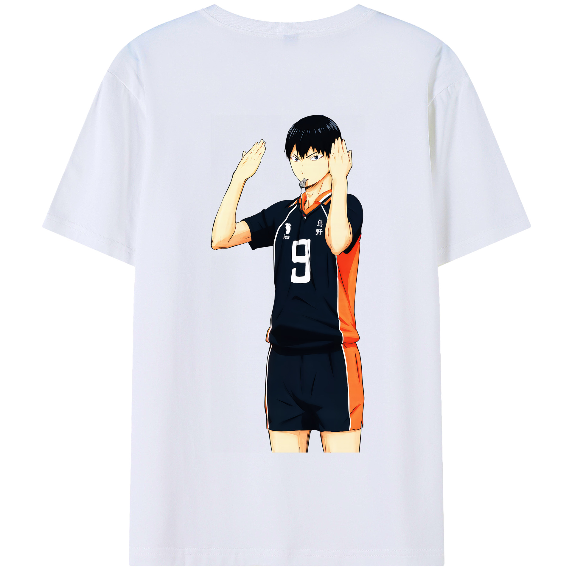 （画像用） ハイキュー!! Haikyu!! 綿100％半袖Tシャツ（背面プリント）